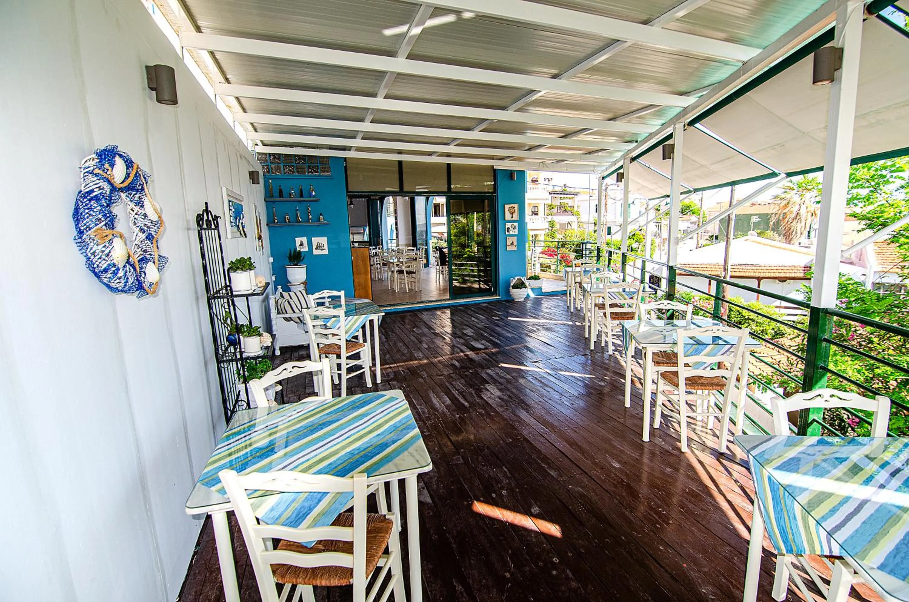 Patio in Soulis Hotel