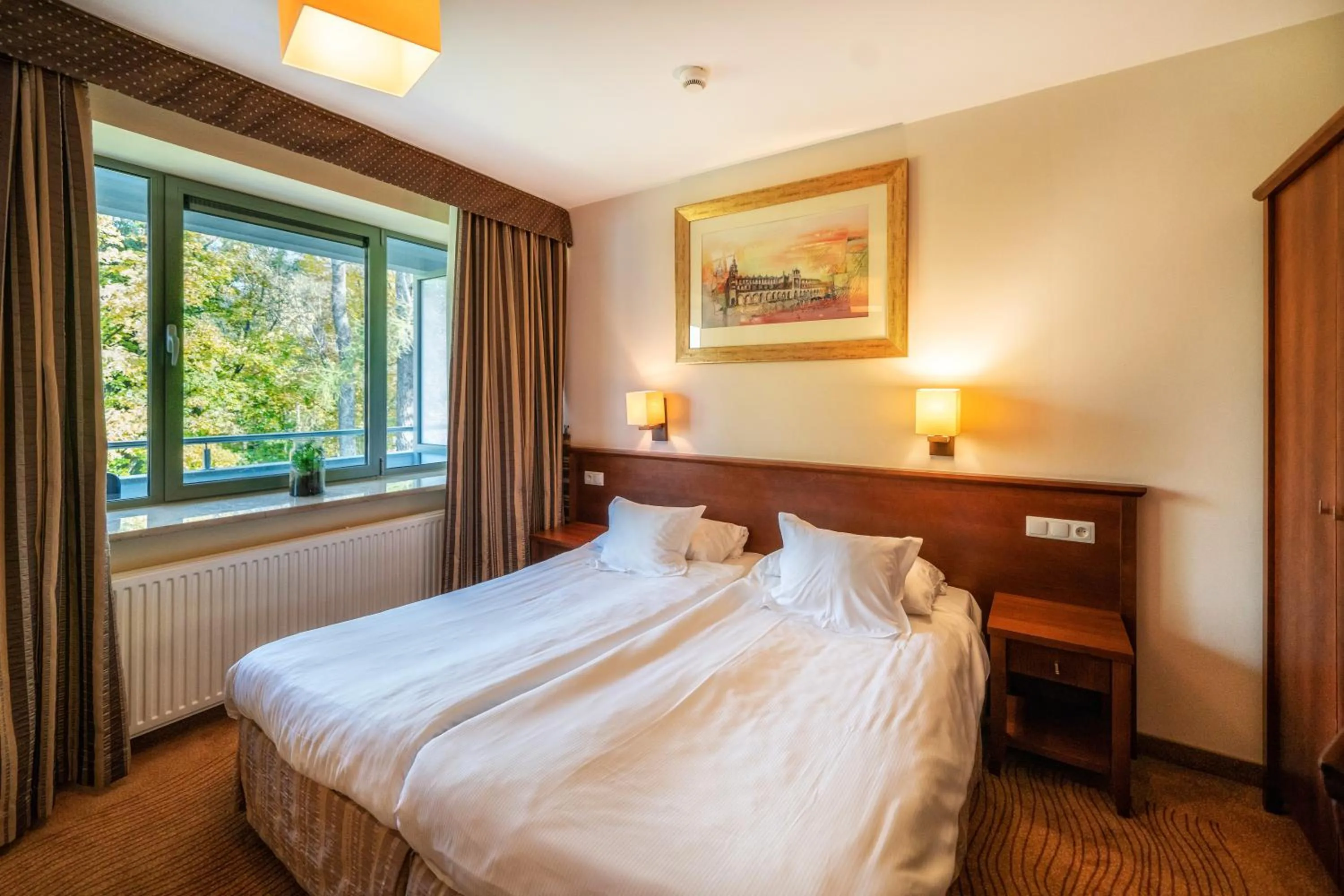 Bed in Hotel Murowanica