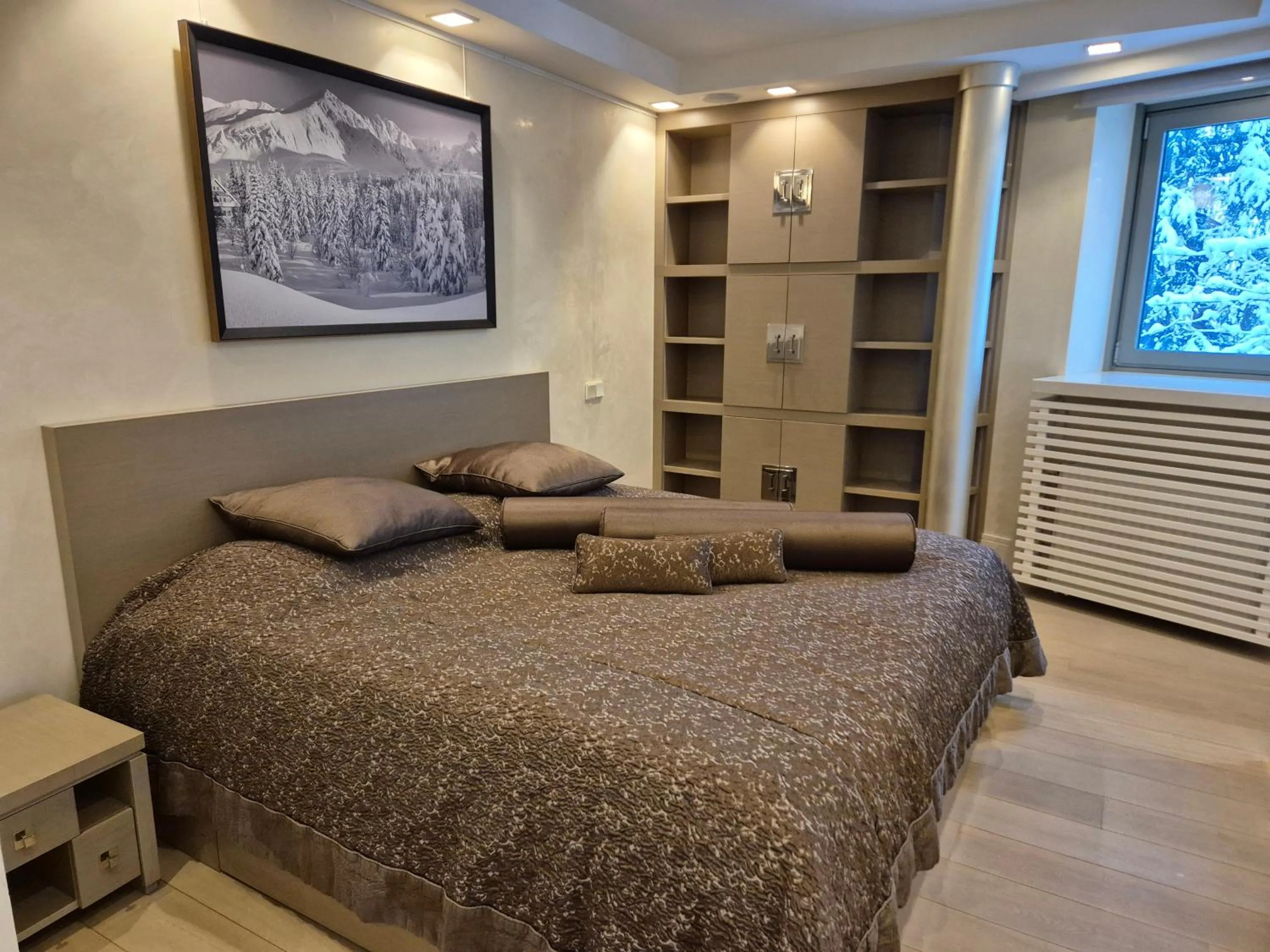 Bed in Hotel Murowanica