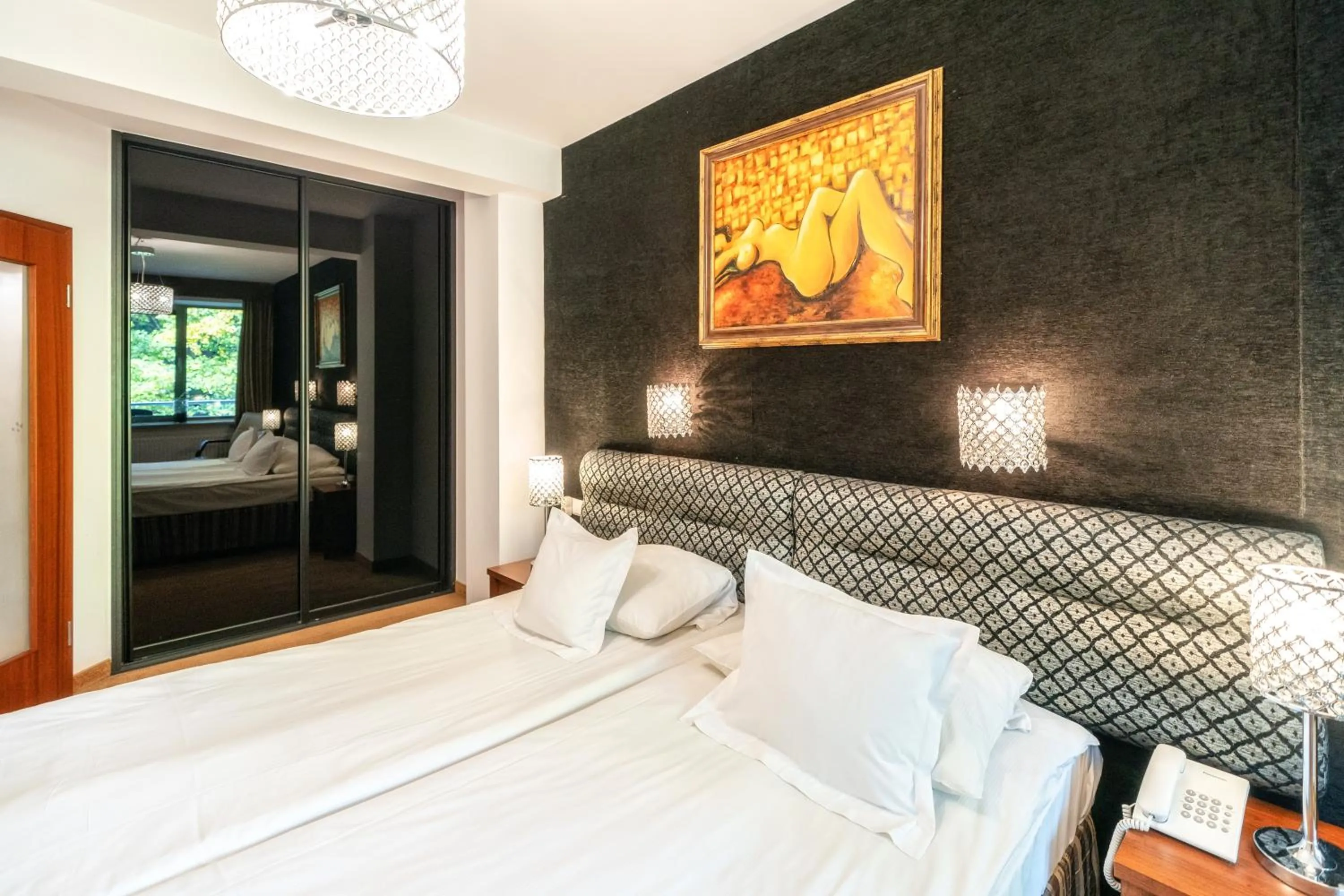 Bed in Hotel Murowanica