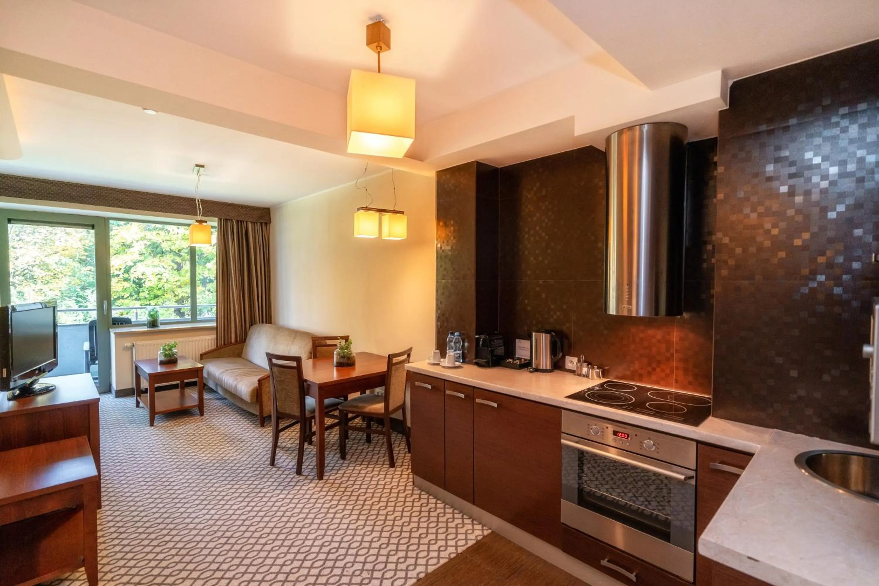 Living room in Hotel Murowanica