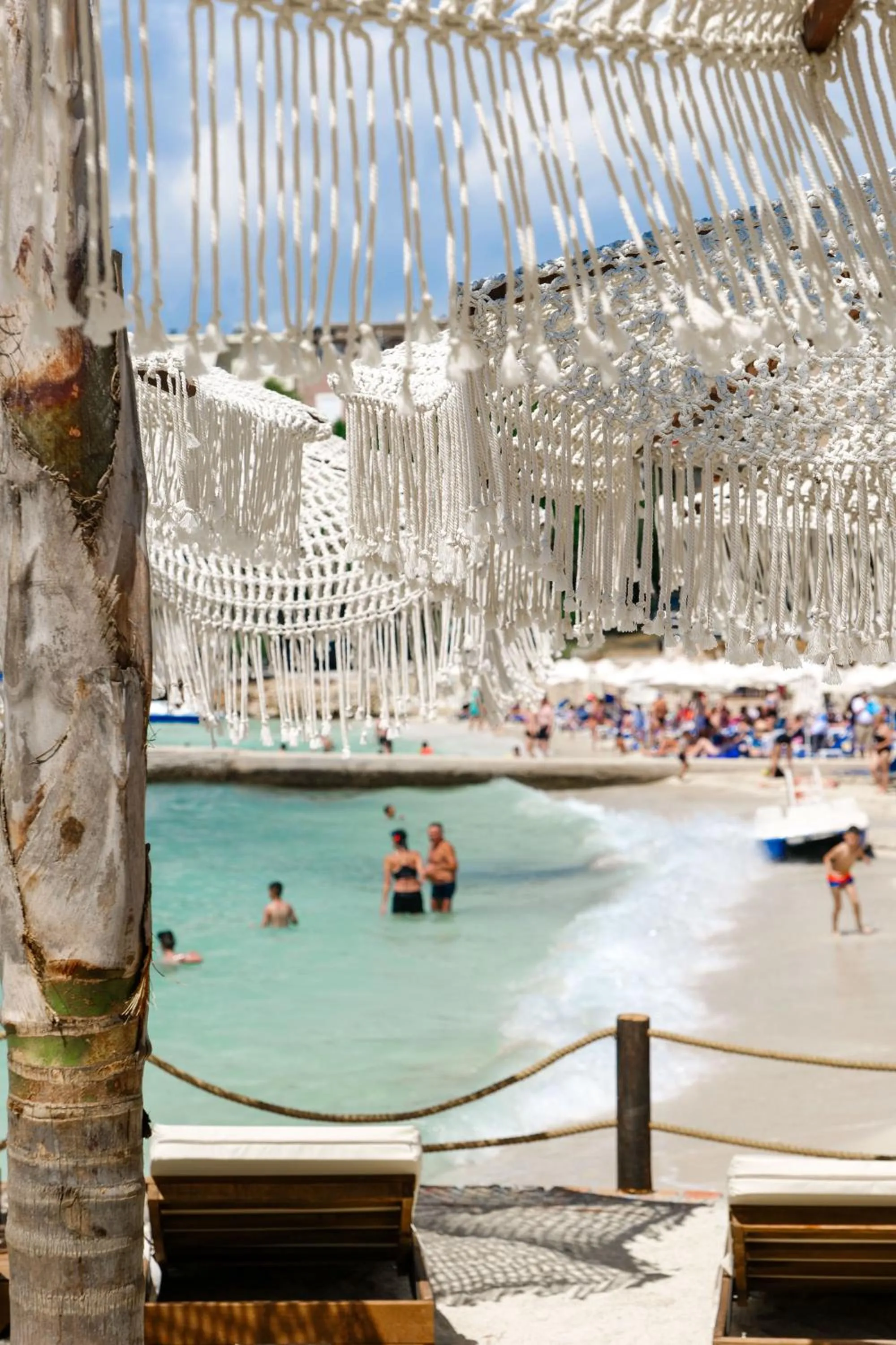 sunbed in Hotel Castle