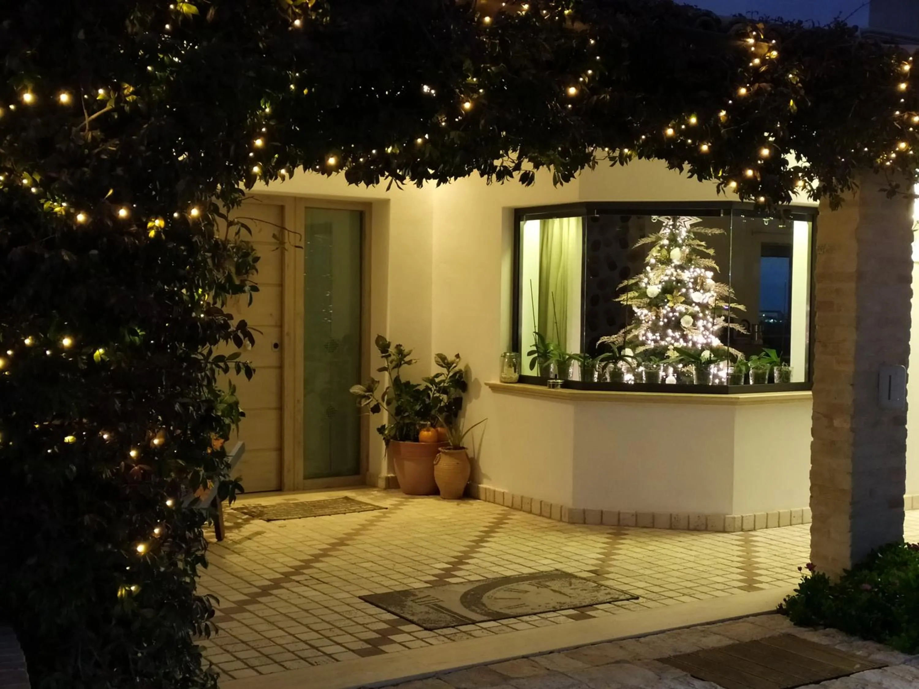 Facade/entrance in Villaggio Cristina