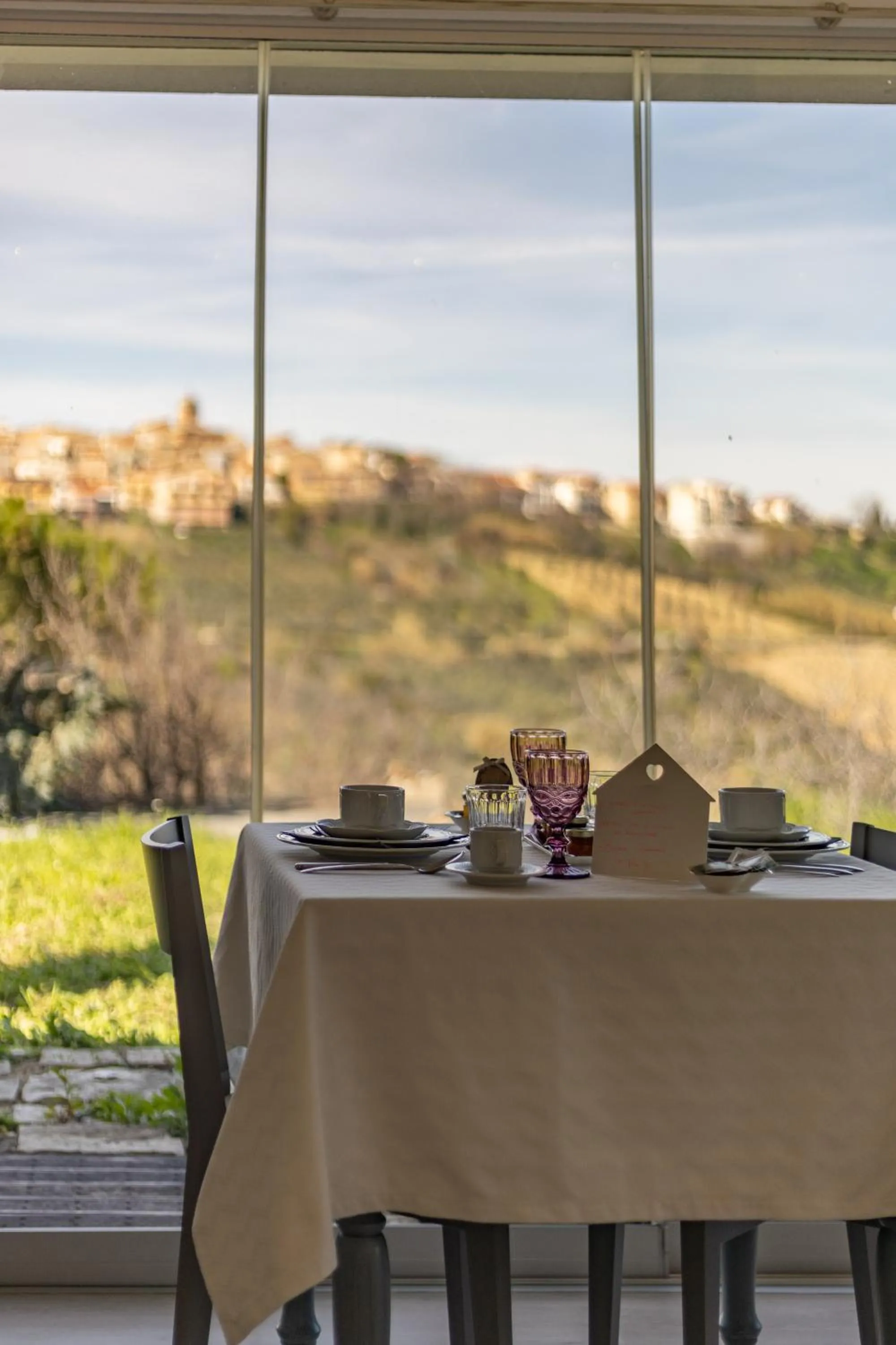 Natural landscape in Villaggio Cristina