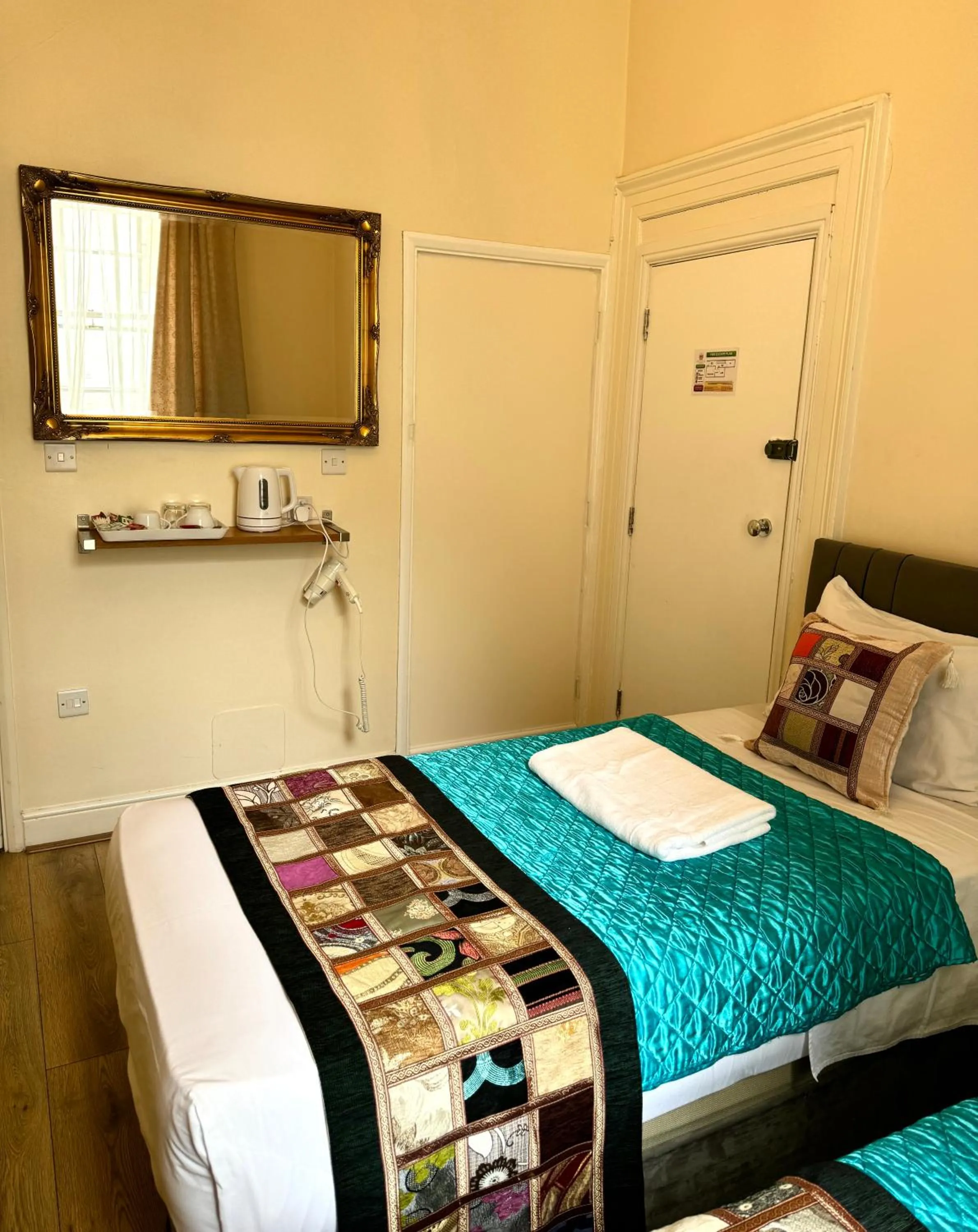 Bed in ABC Hyde Park Hotel