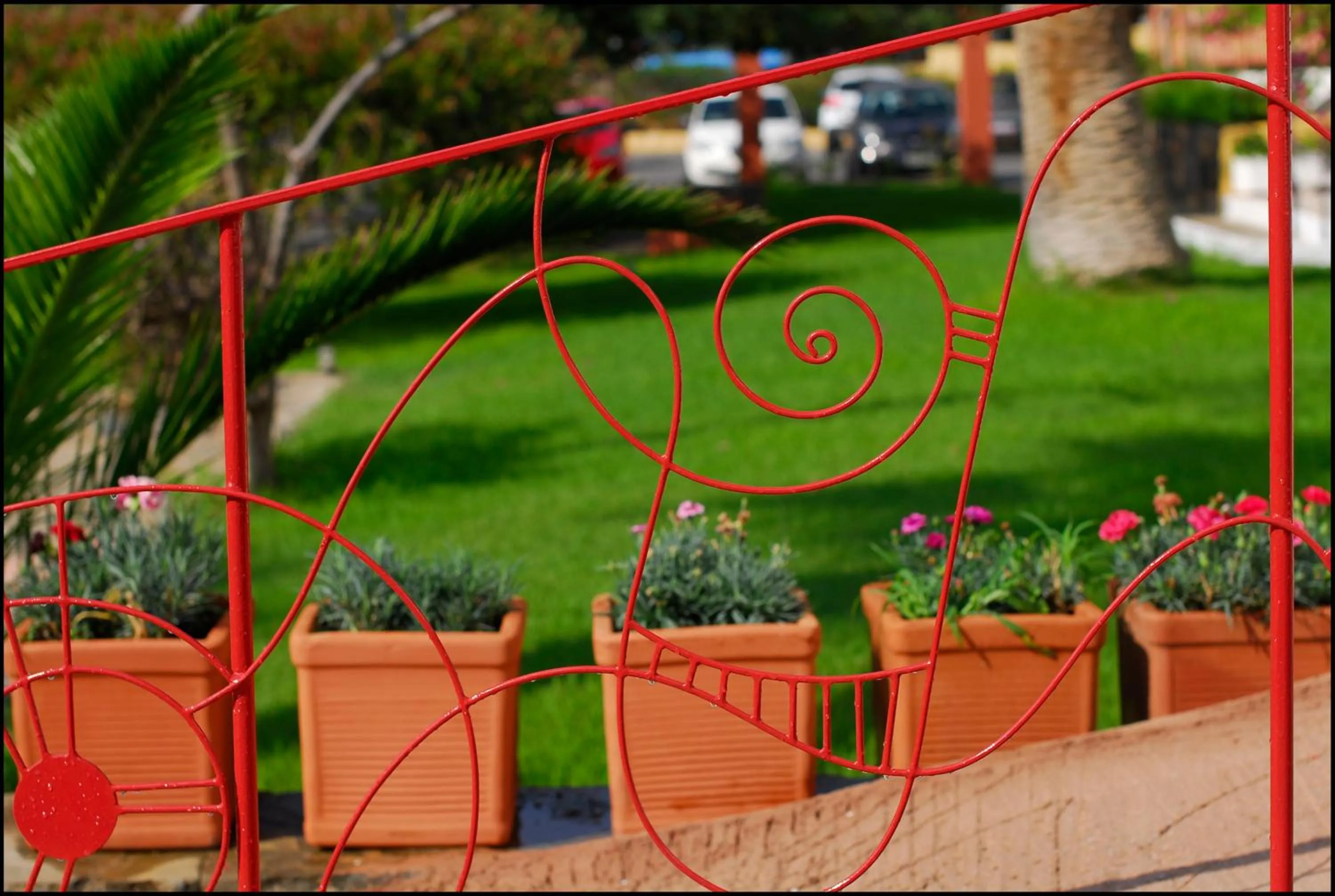 Decorative detail in Lato hotel