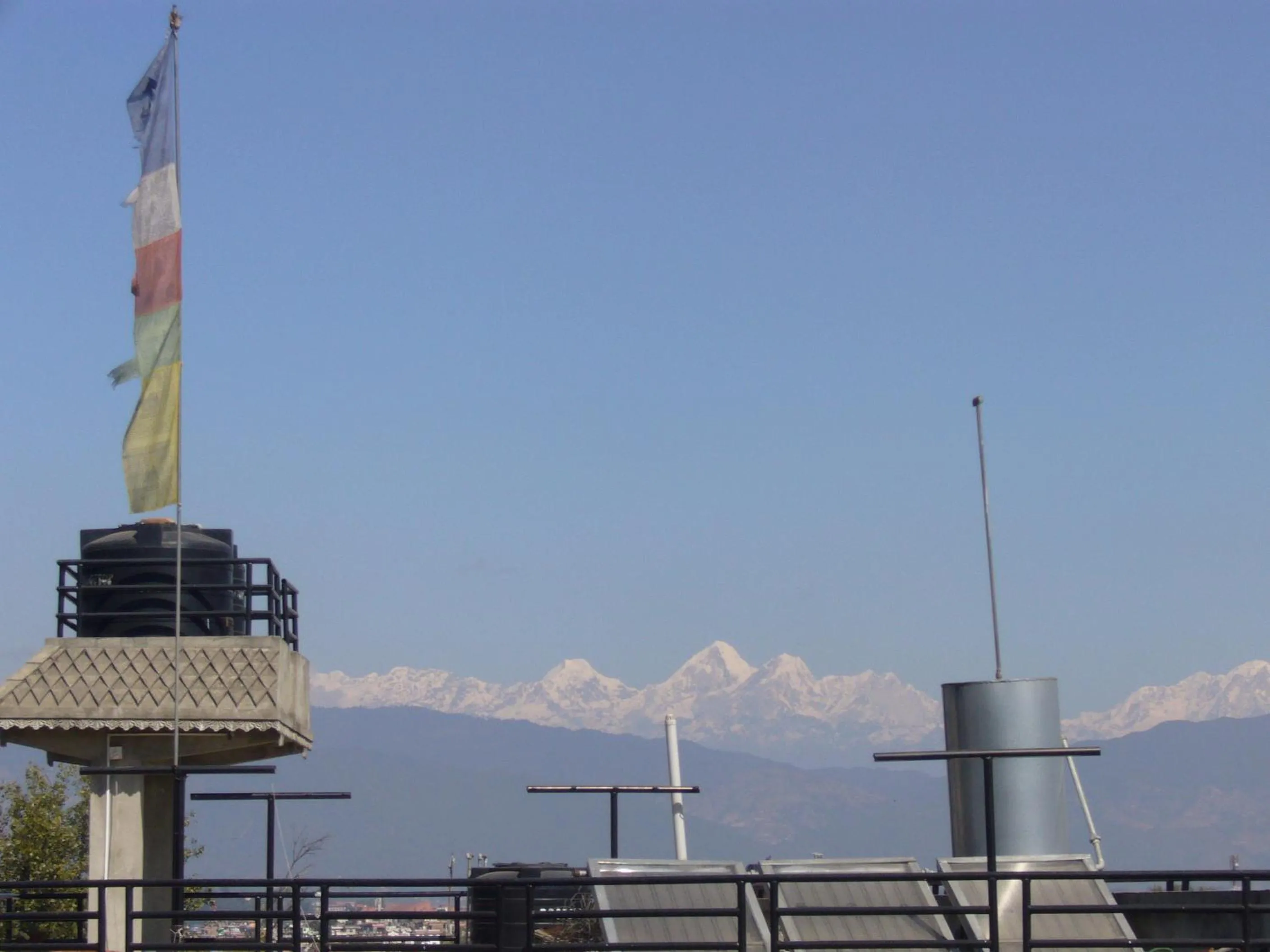 Mountain view in Sanu House