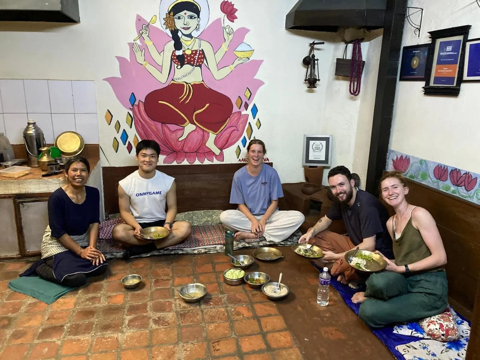 People in Sanu House