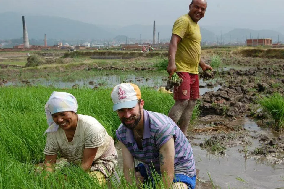Natural landscape in Sanu House