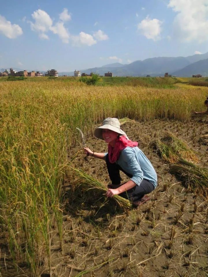 group of guests in Sanu House