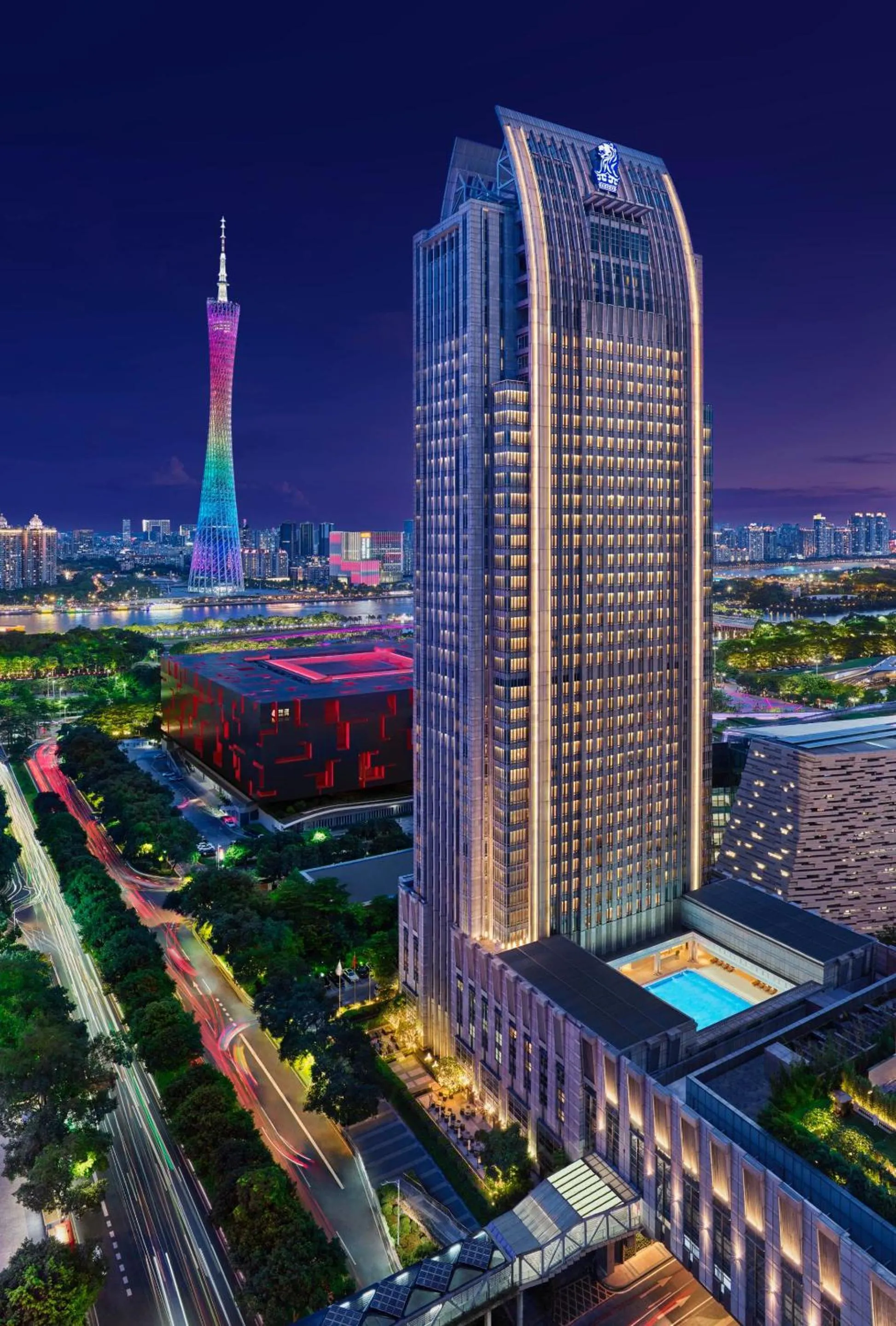 Property building in The Ritz-Carlton, Guangzhou