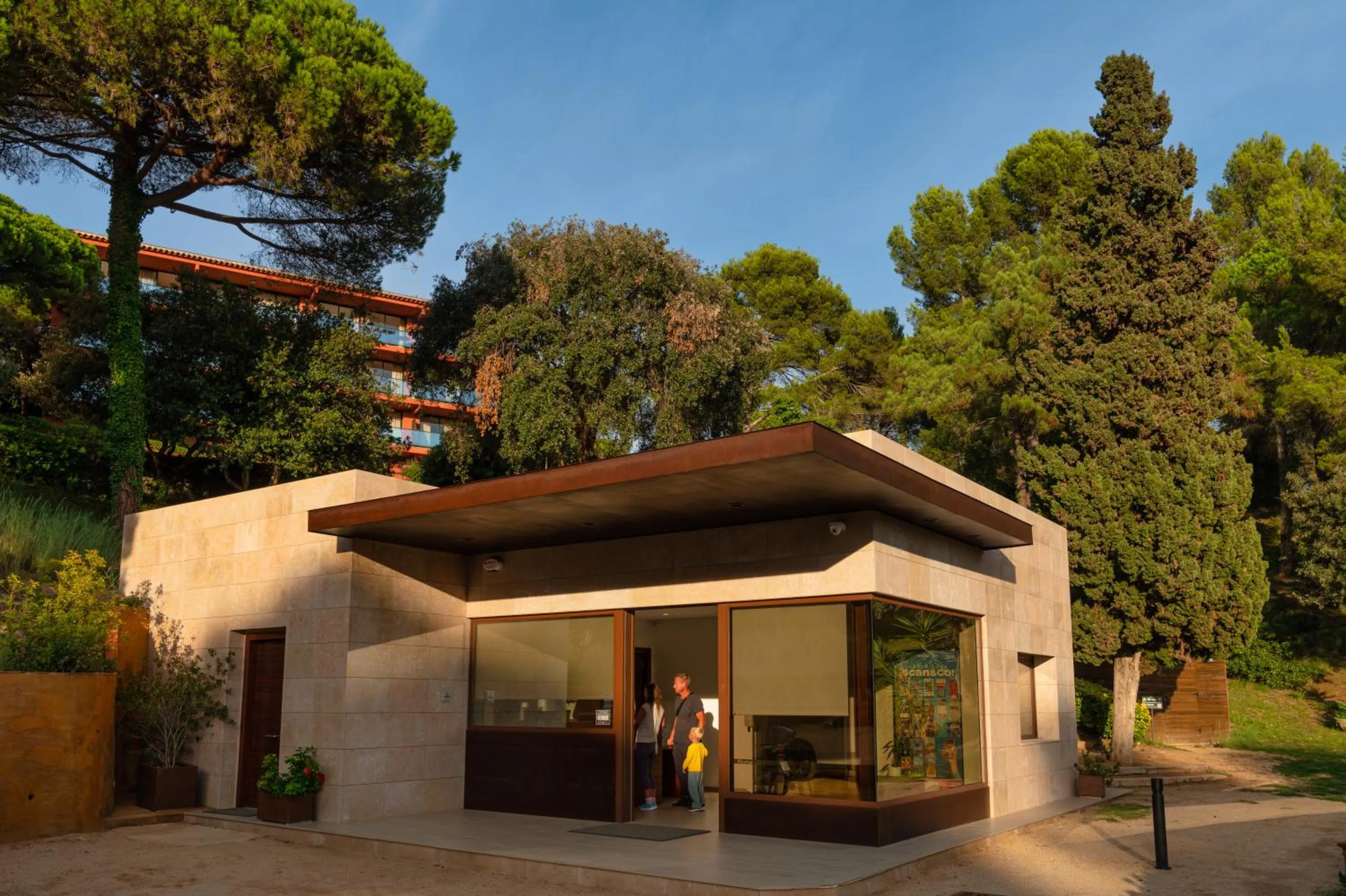 Lobby or reception in Albamar Apartaments