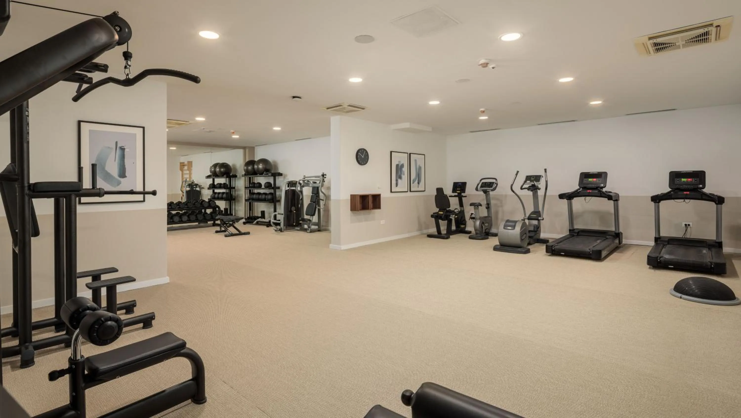Fitness centre/facilities in Bluesun Hotel Alga