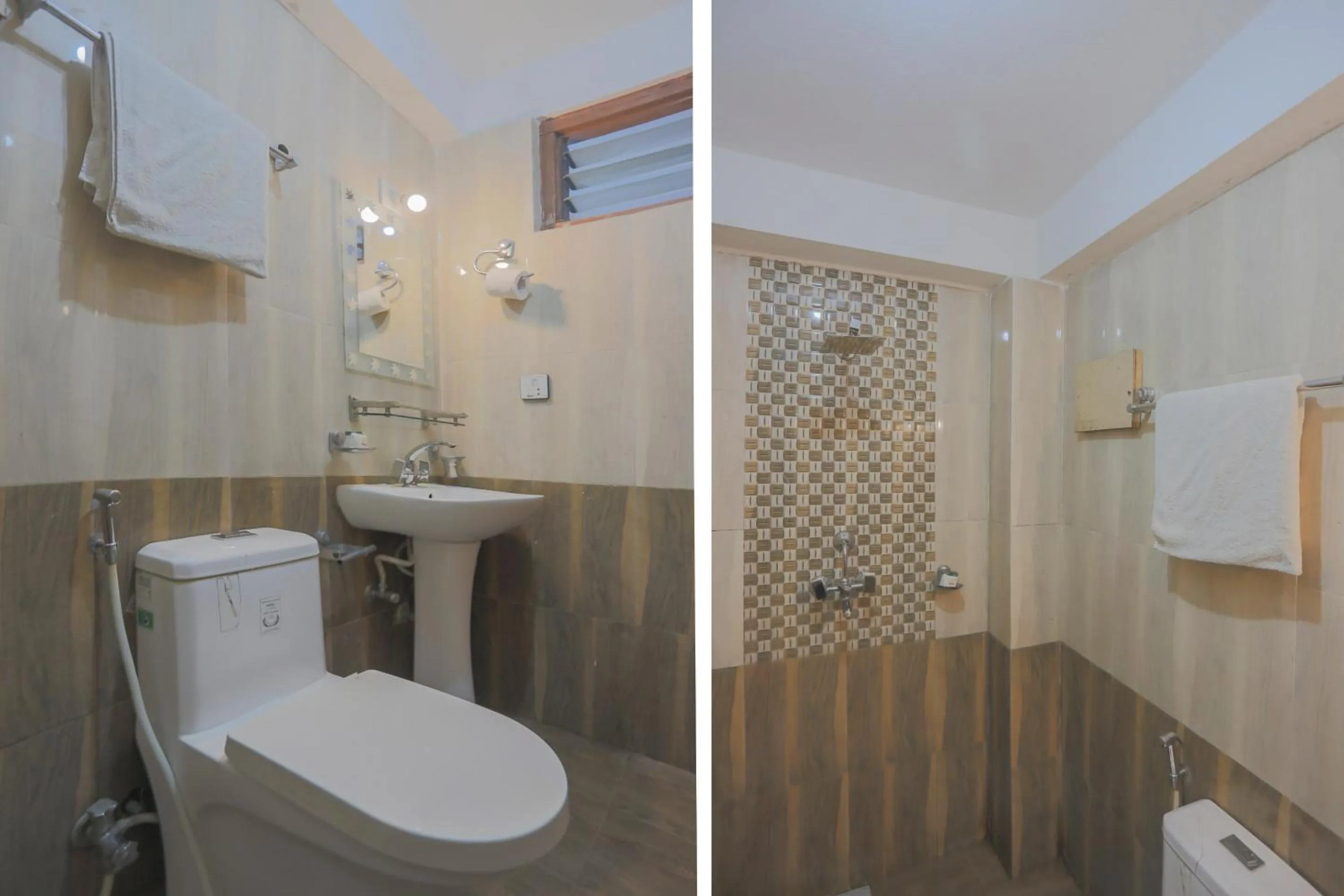 Bathroom in OYO 789 Hotel Shivam Plaza