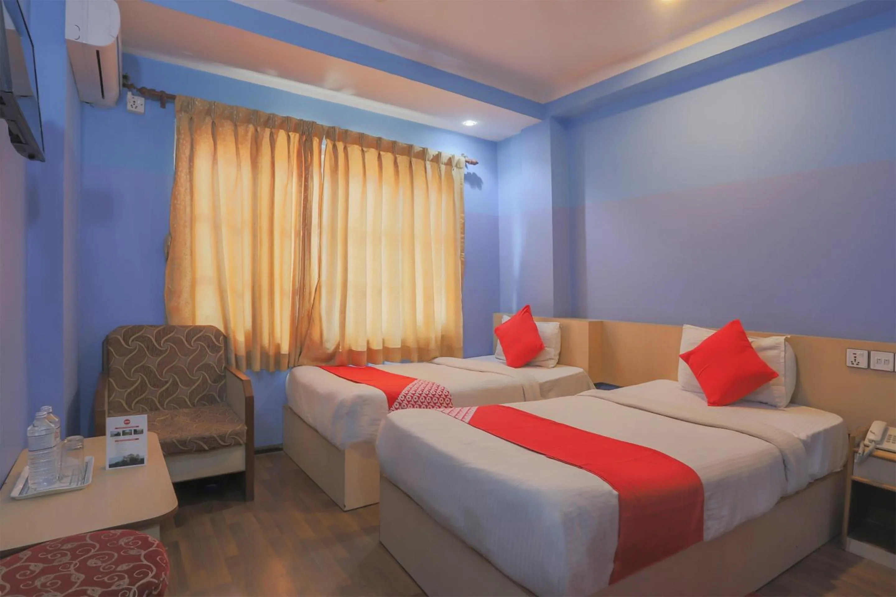 Bedroom, Bed in OYO 789 Hotel Shivam Plaza