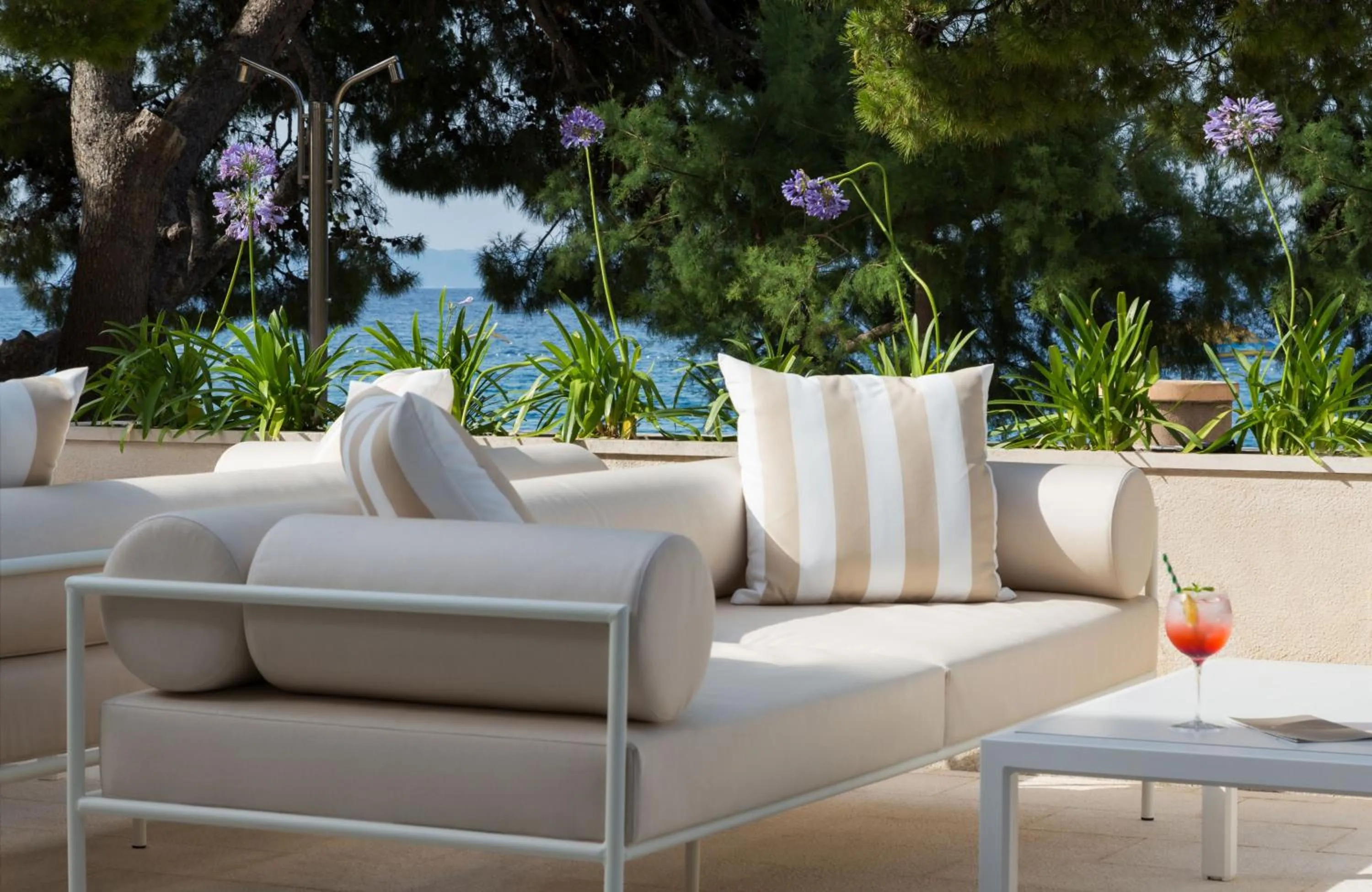 Balcony/Terrace in Heritage Hotel Kaštelet