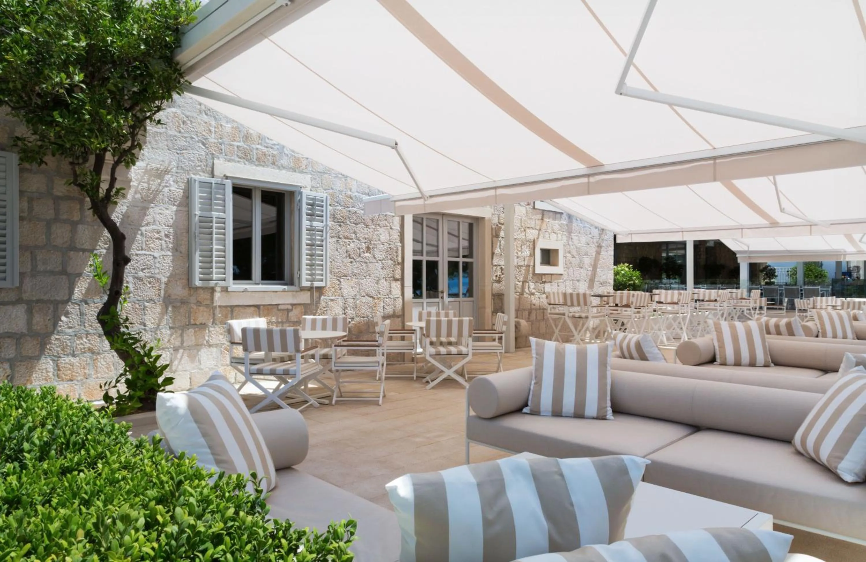 Balcony/Terrace in Heritage Hotel Kaštelet