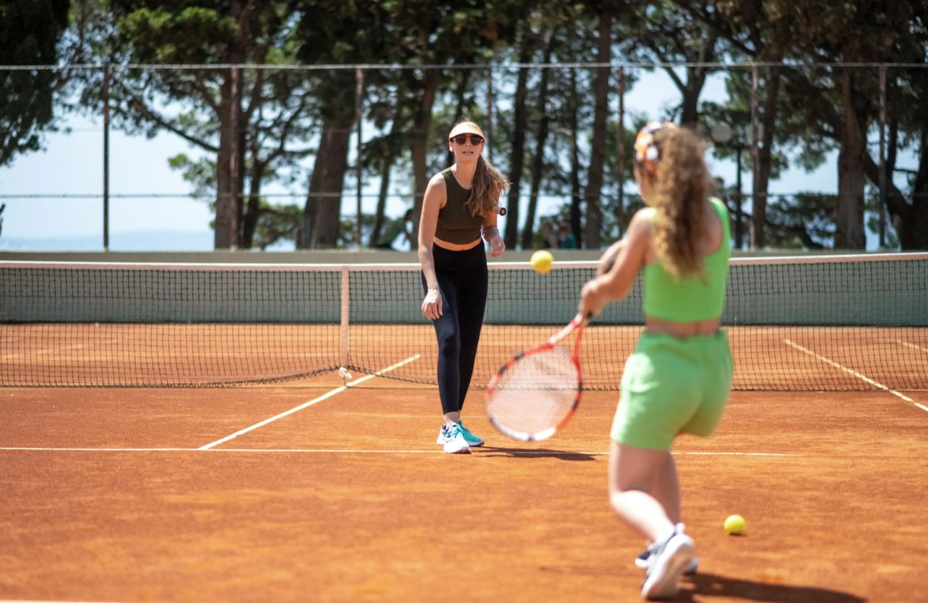 Tennis court in Bluesun hotel Neptun - All inclusive