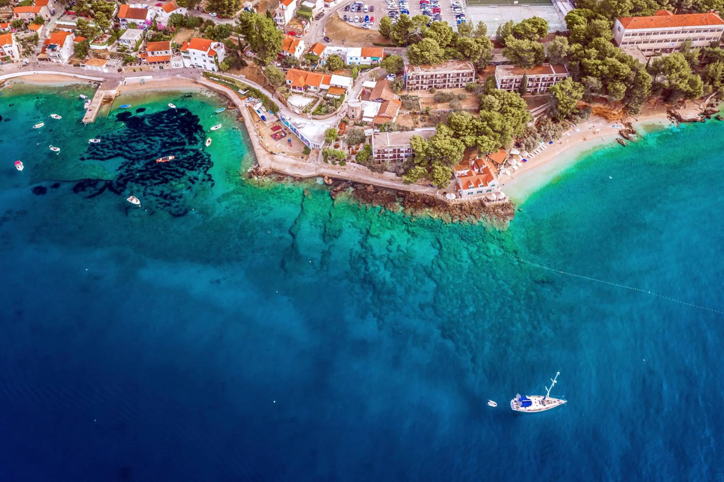 Natural landscape in Bluesun Hotel Borak