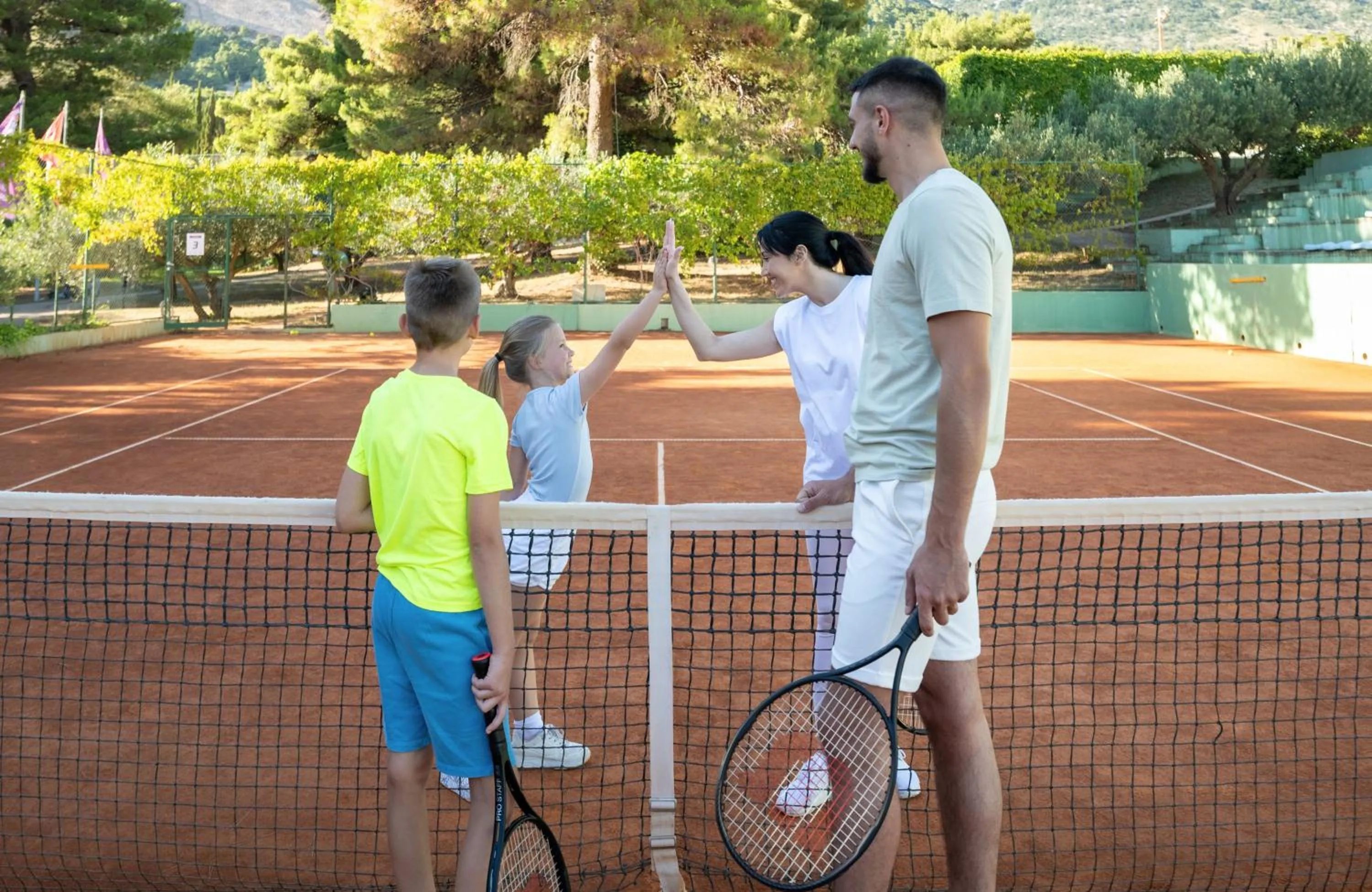 Tennis court in Bluesun Holiday Village Bonaca - Full Board Plus