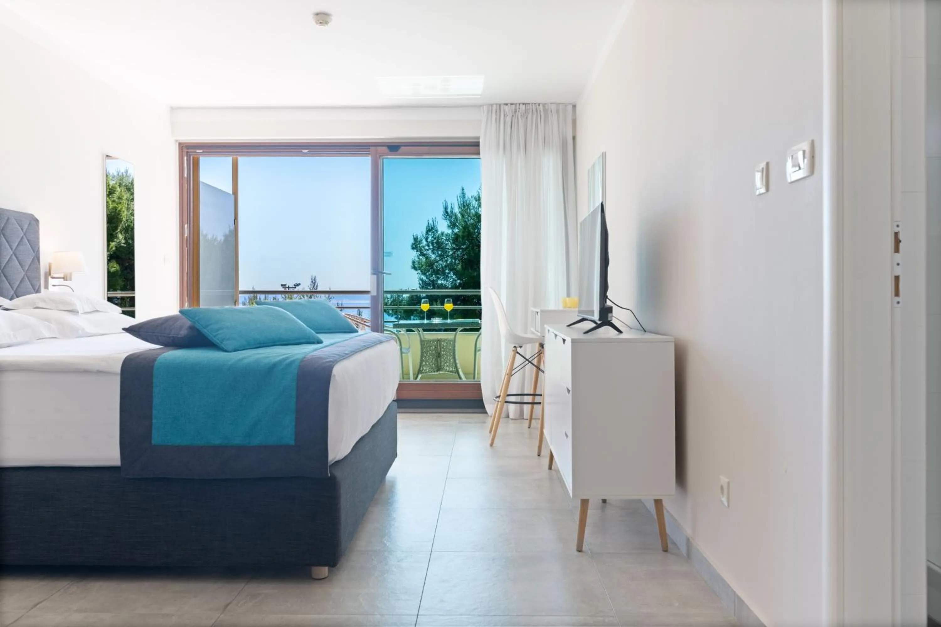 Bed in The Residence Aparthotel