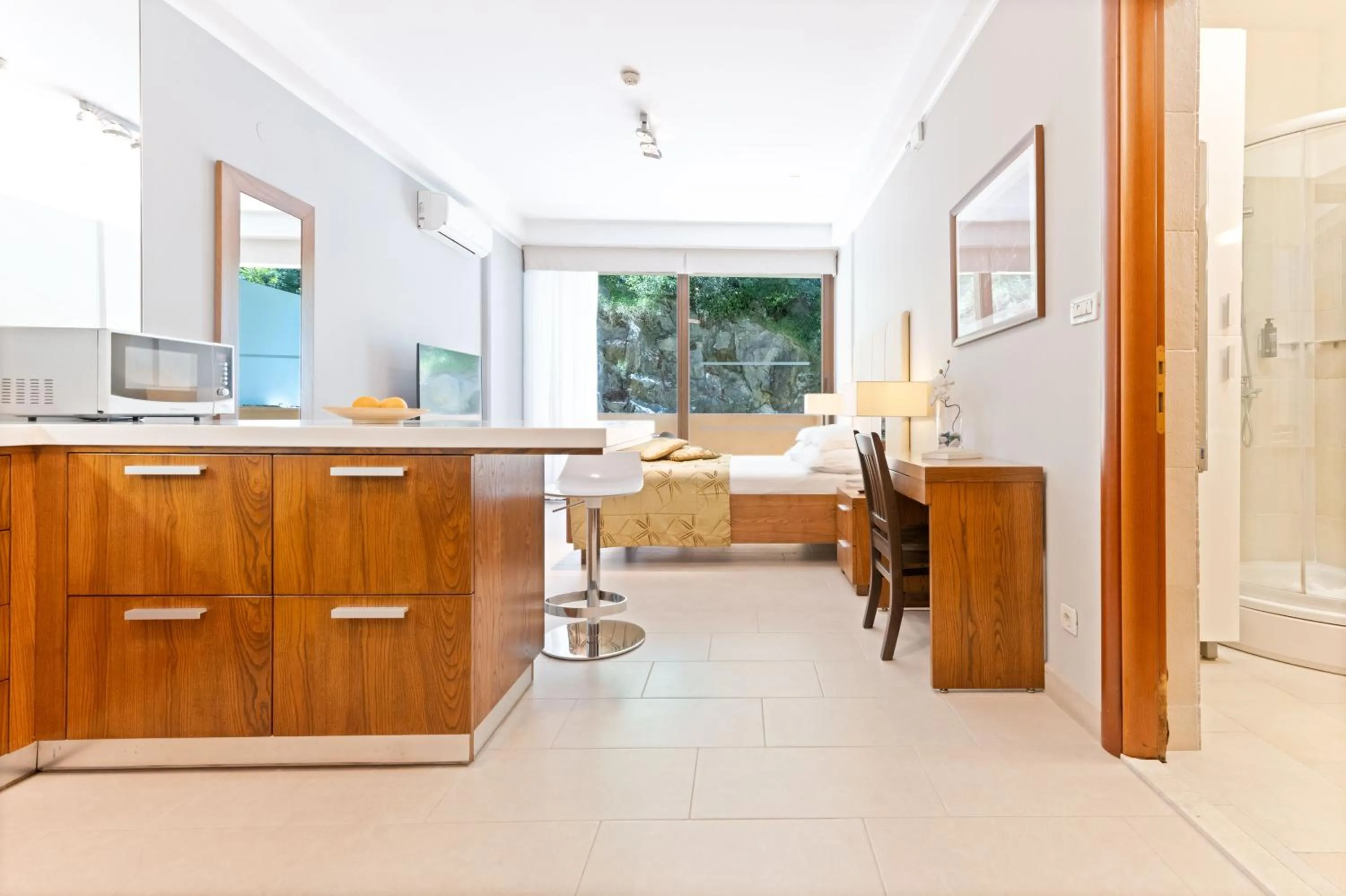 Bed in The Residence Aparthotel