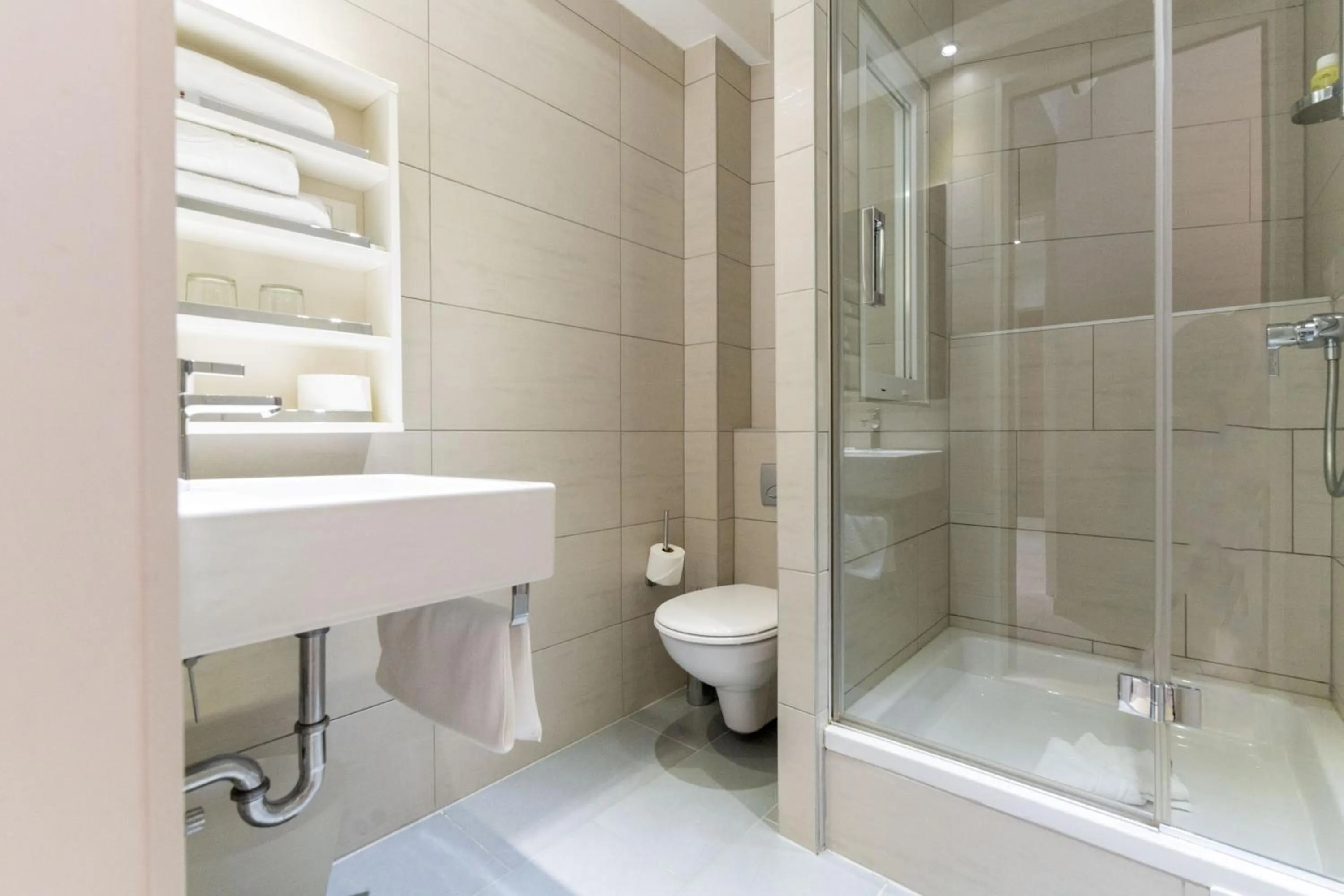 Shower in The Residence Aparthotel