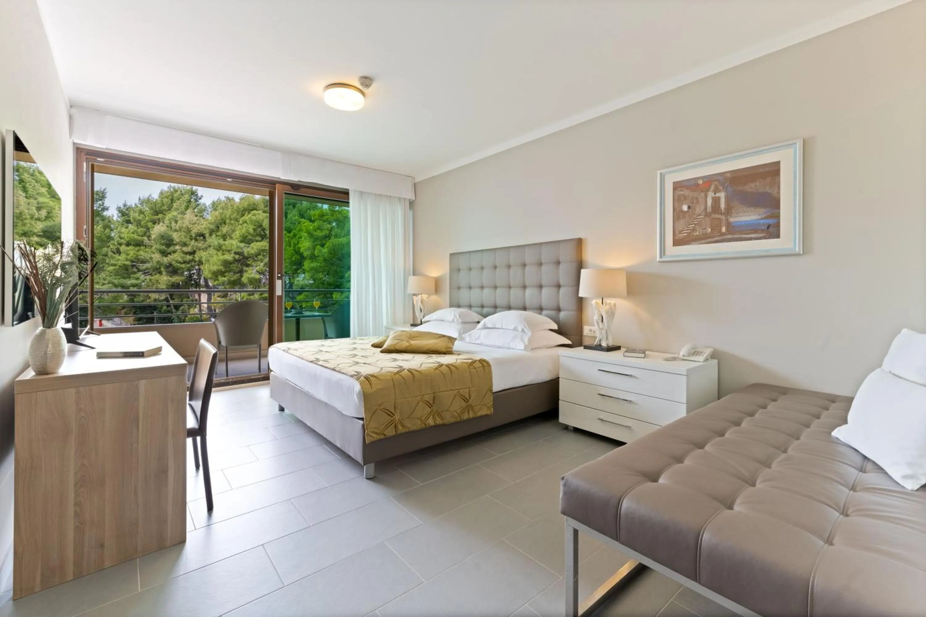 Bed in The Residence Aparthotel