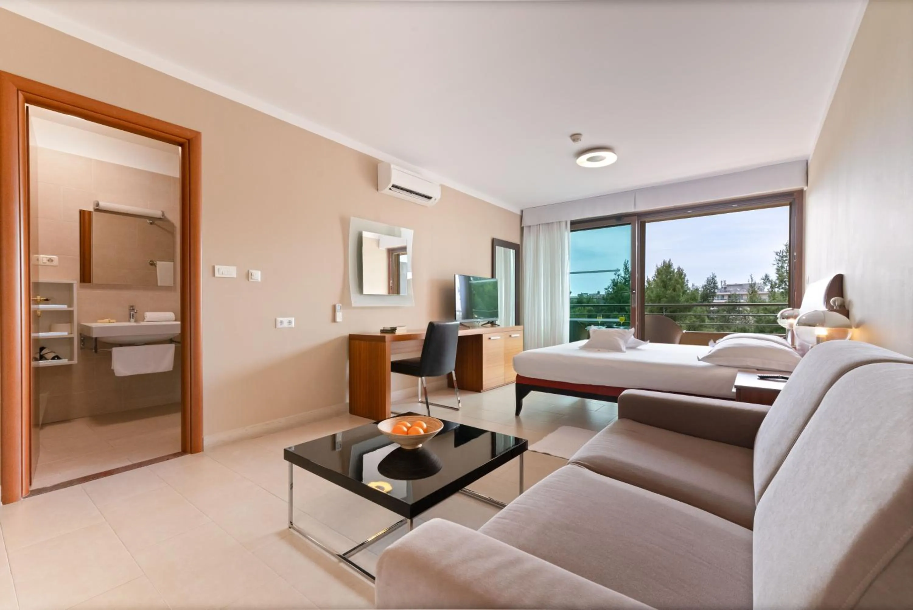 Bed in The Residence Aparthotel