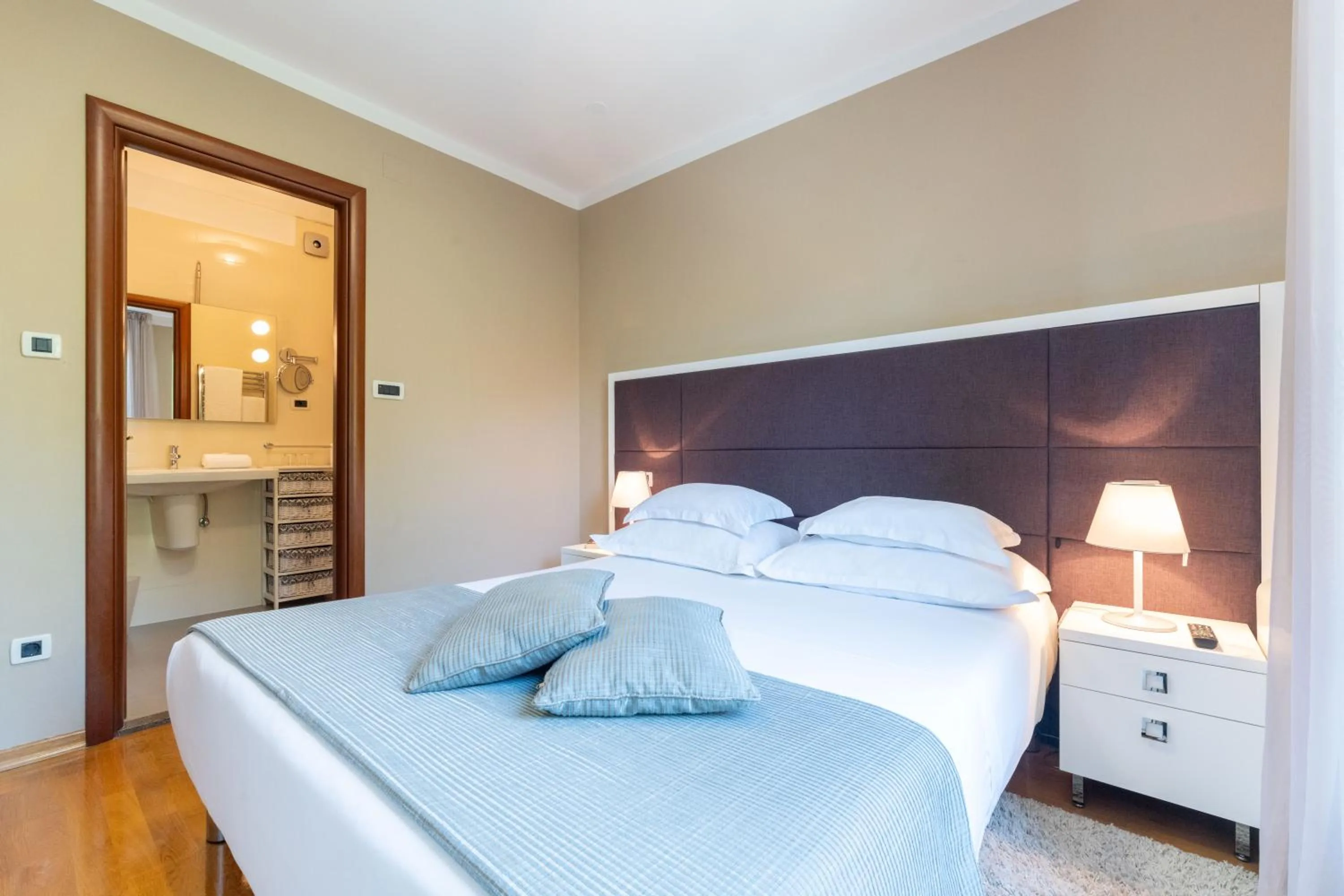 Bed in The Residence Aparthotel