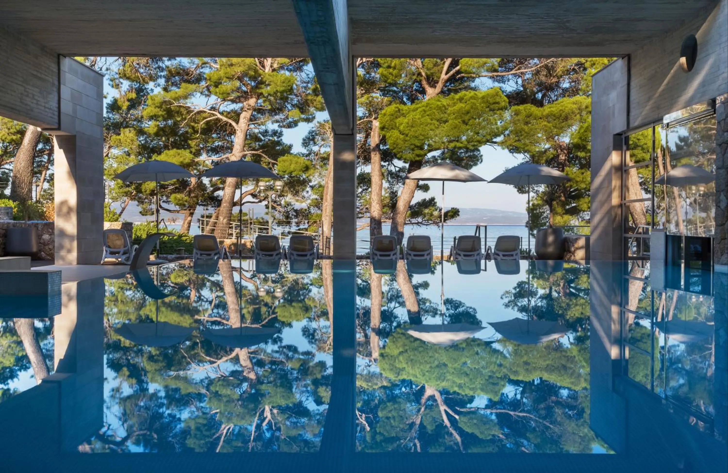 Swimming pool in Bluesun Hotel Soline