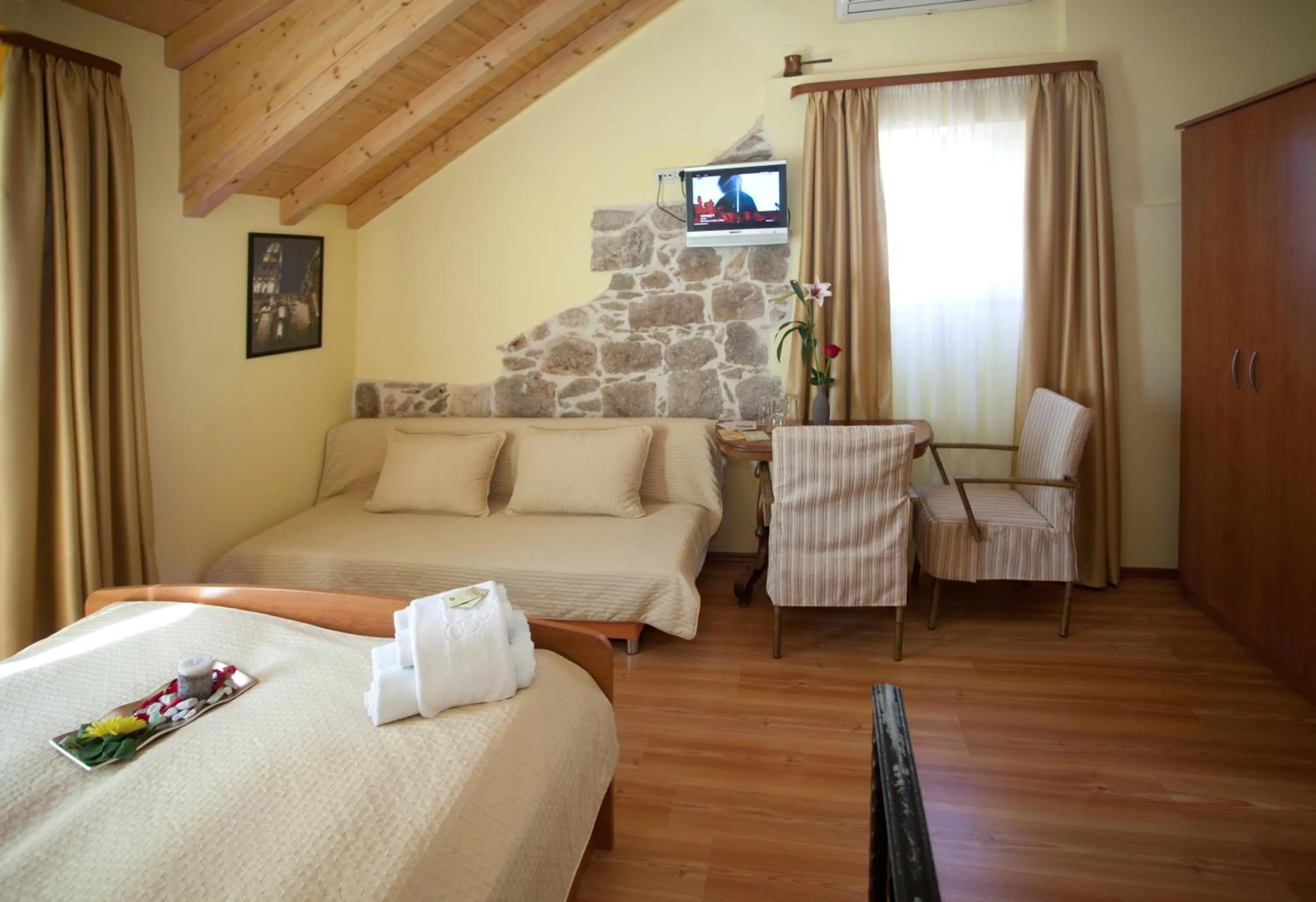 Bed in Authentic Luxury Rooms