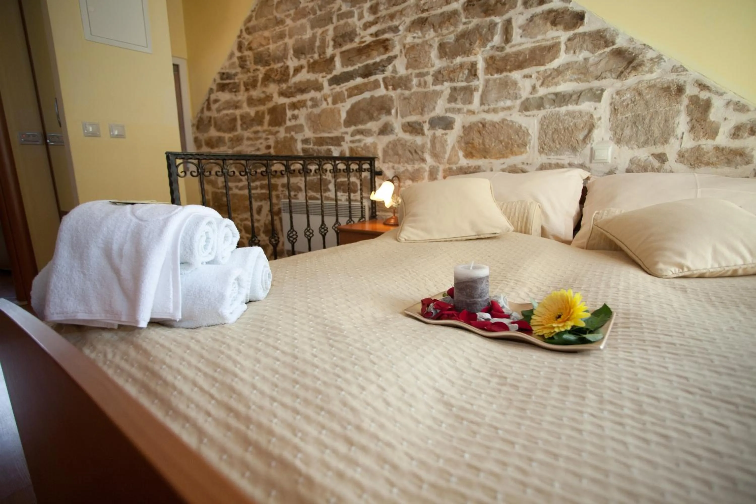 Bed in Authentic Luxury Rooms