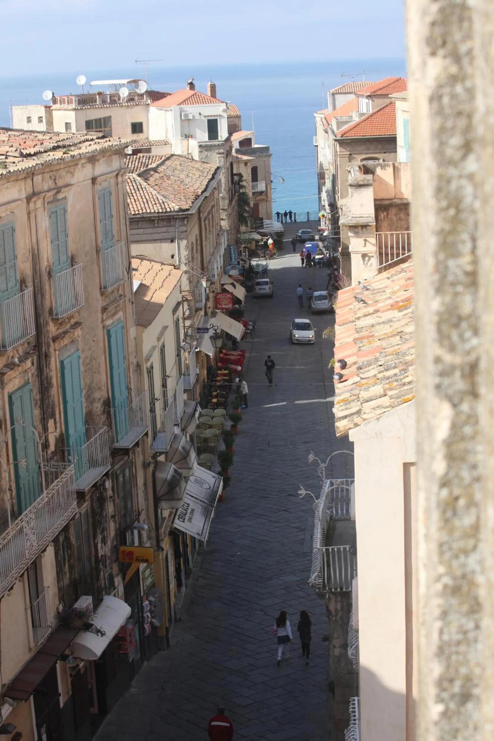 City view in Al vecchio castello