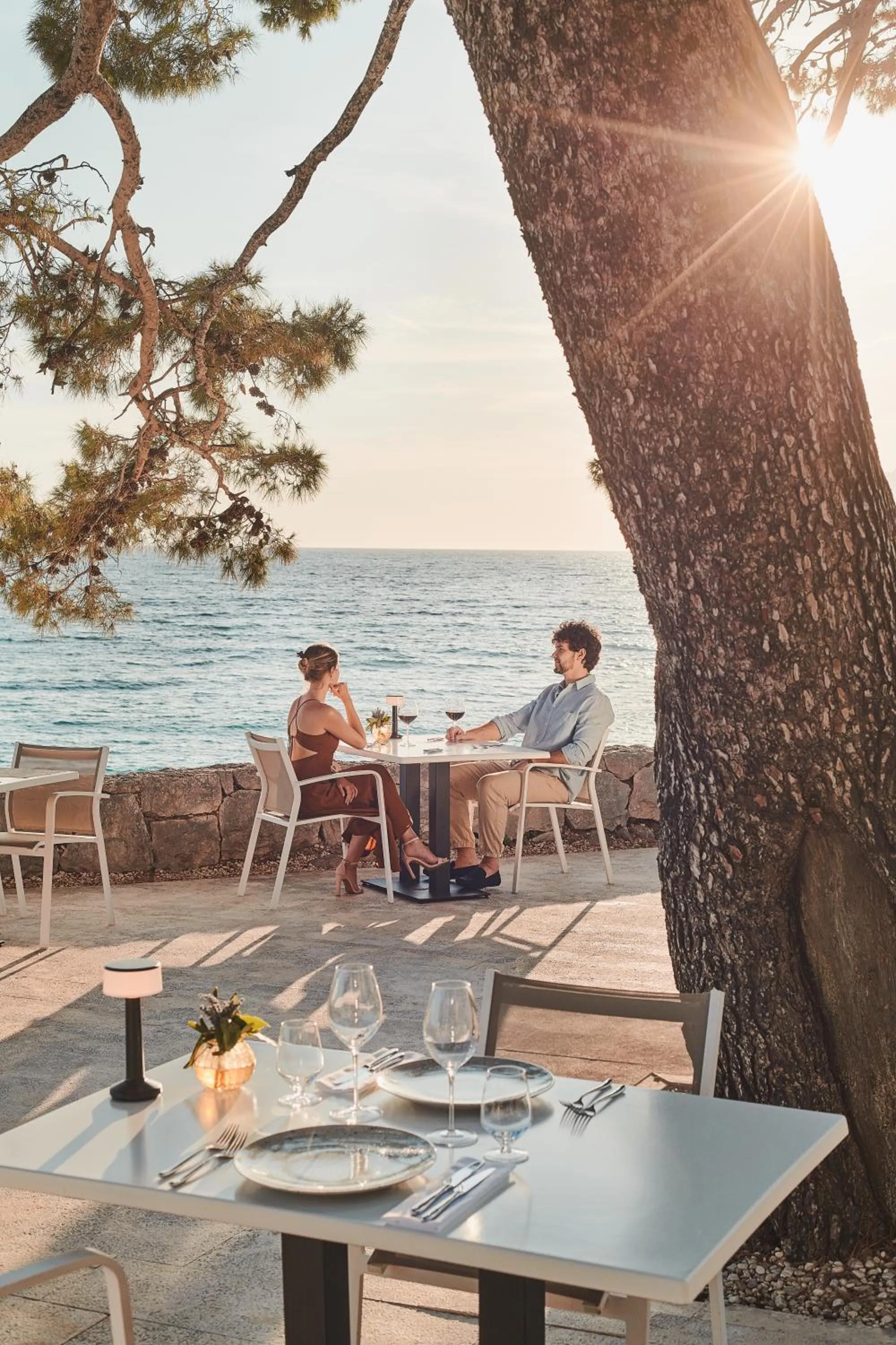 Dining area in Bluesun hotel Berulia