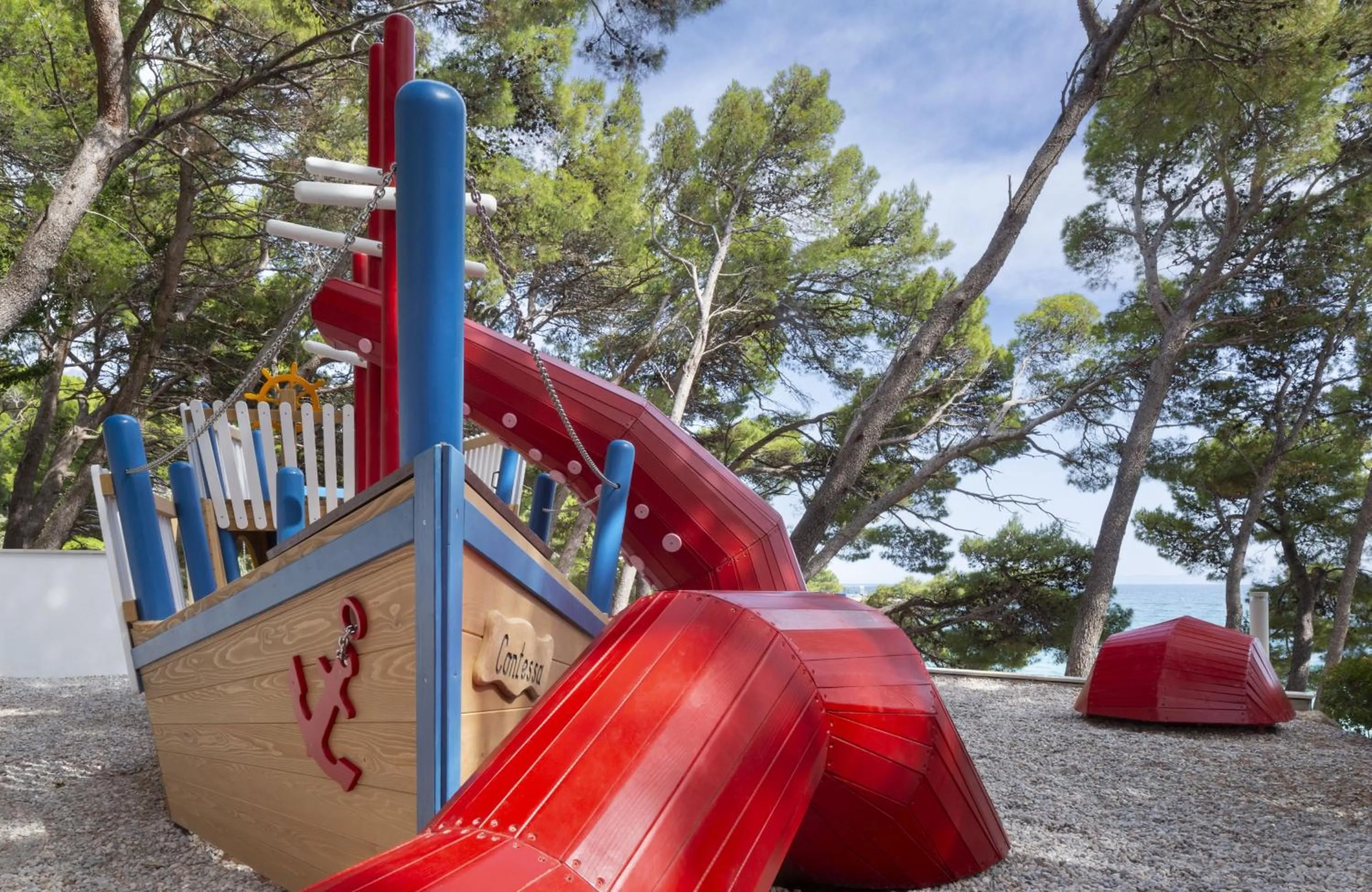 Children play ground in Bluesun Hotel Marina
