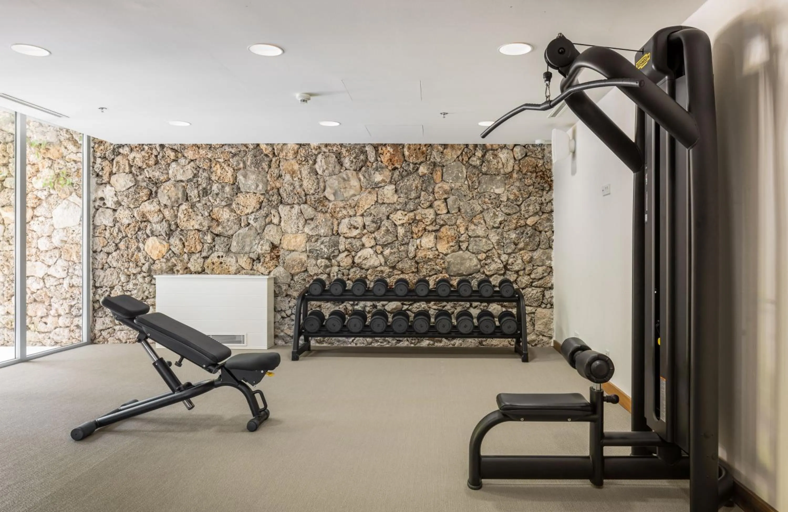 Fitness centre/facilities in Bluesun Hotel Maestral
