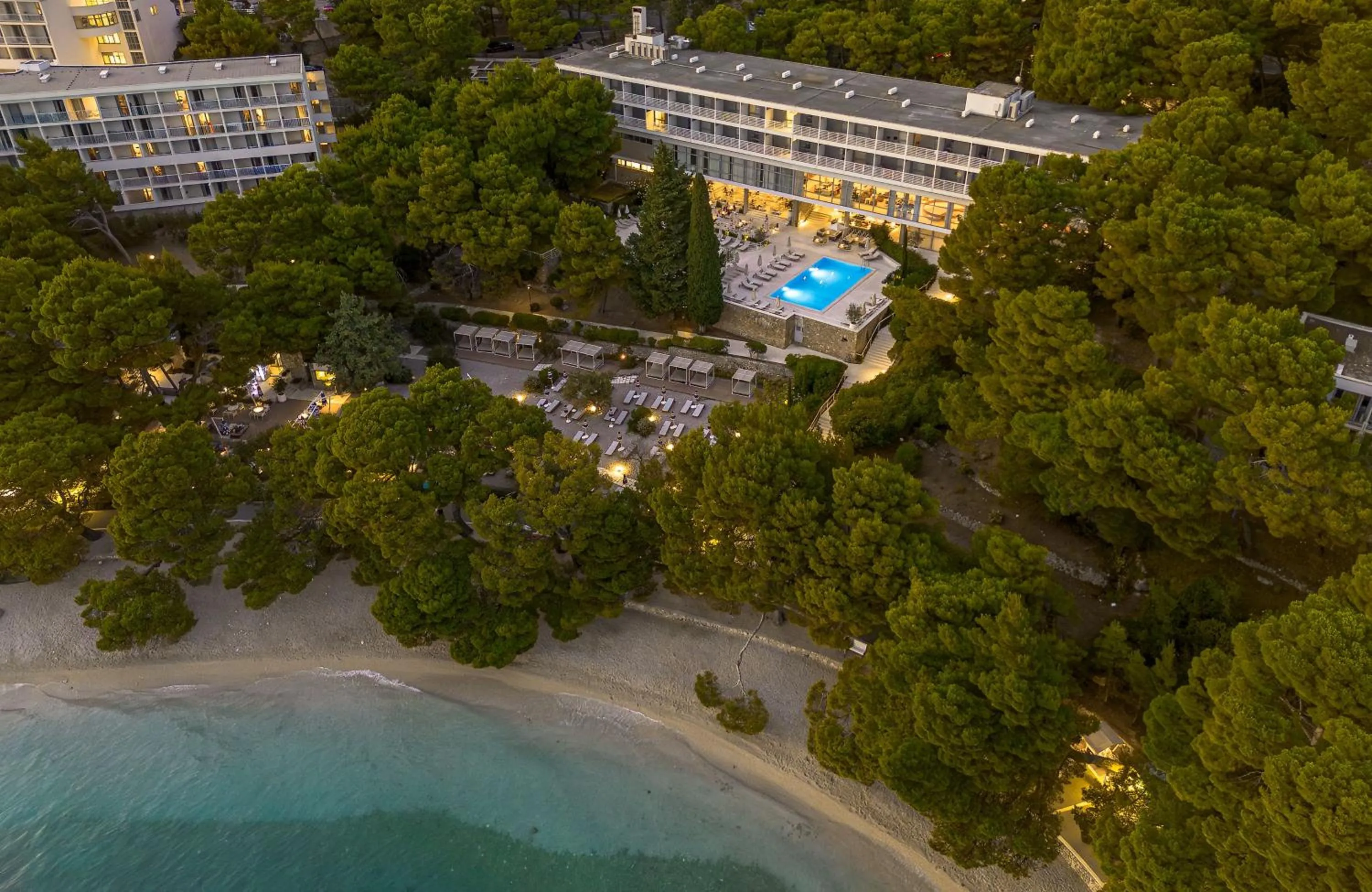 Property building in Bluesun Hotel Maestral