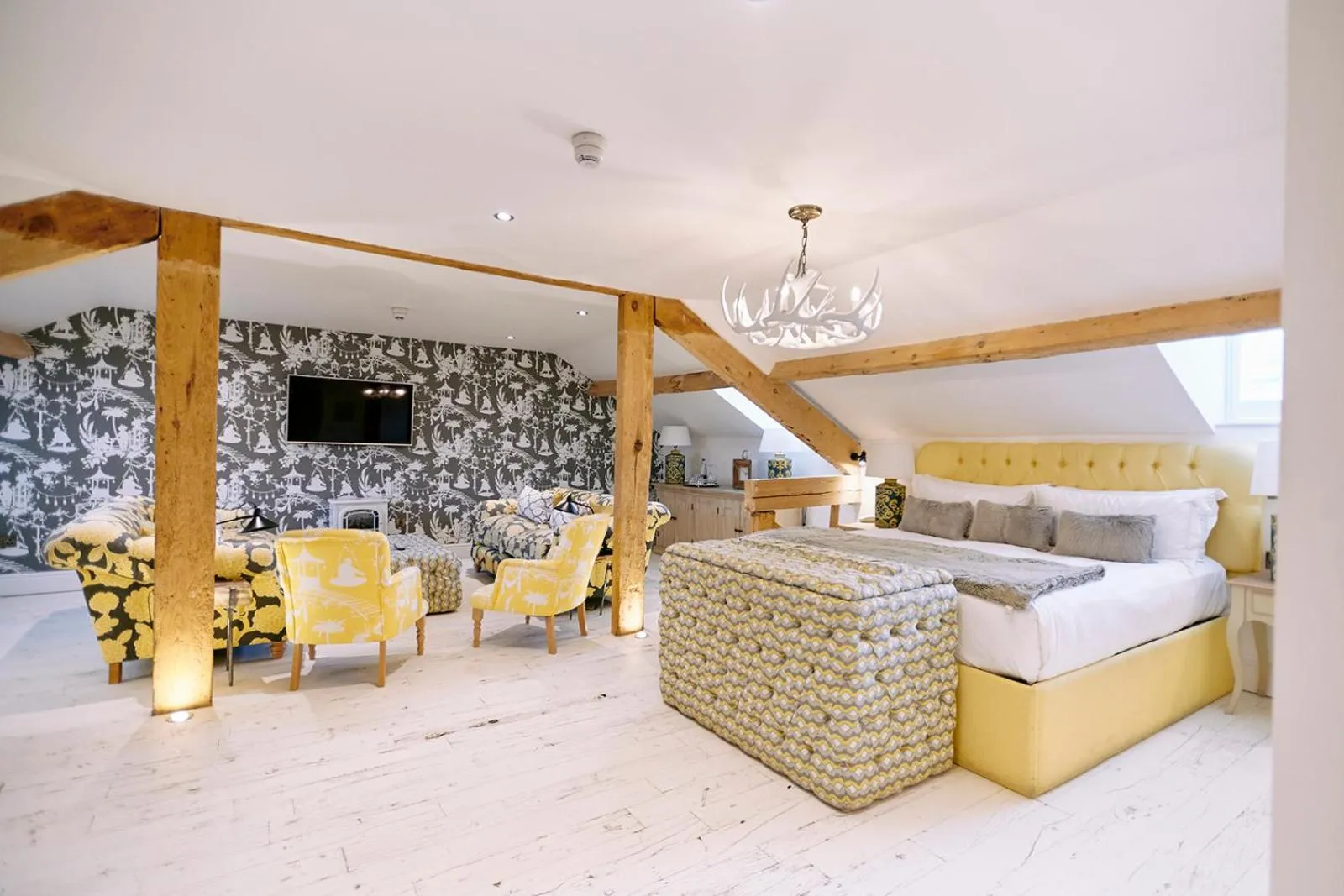 Bed in The Swan Hotel and Spa