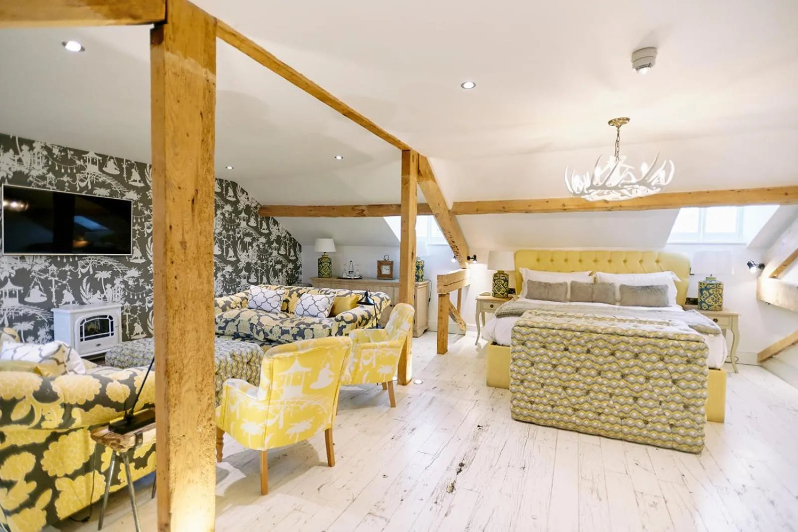 Bed in The Swan Hotel and Spa