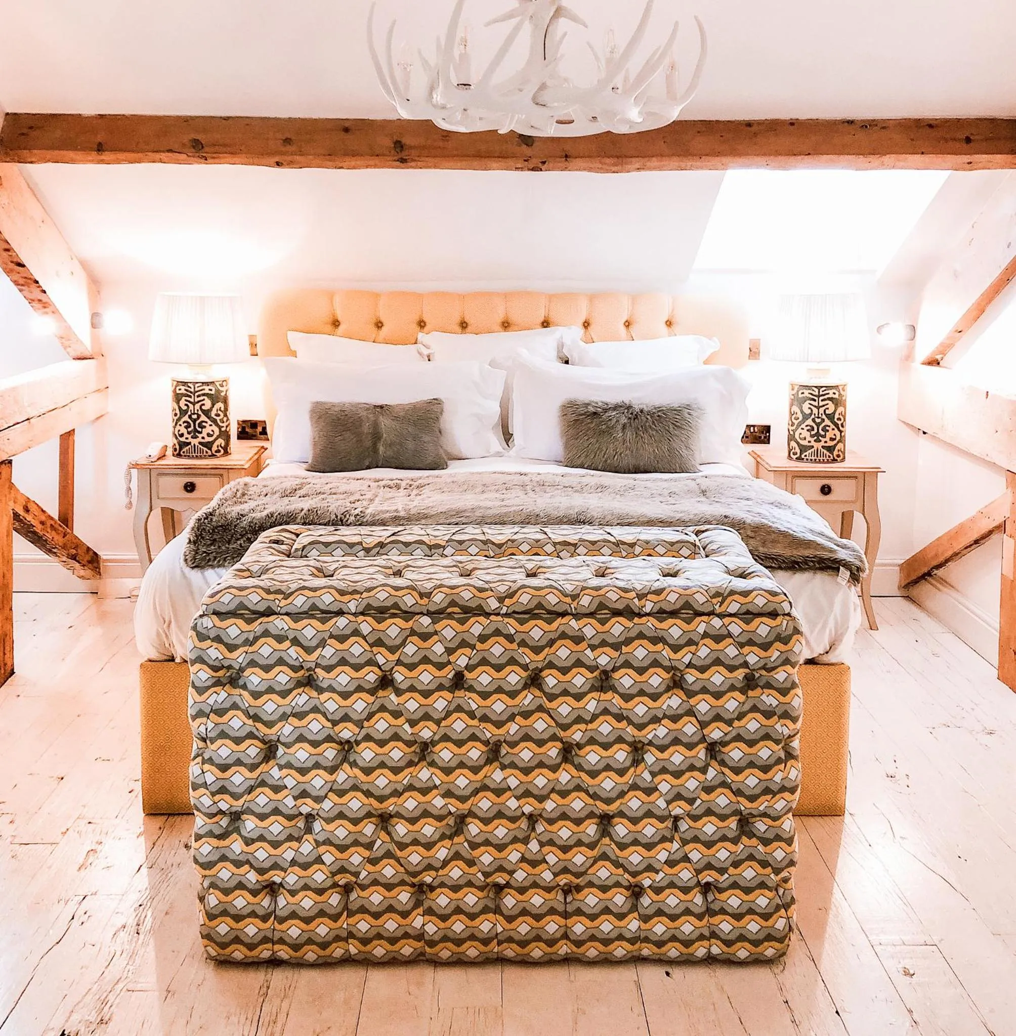 Bed in The Swan Hotel and Spa