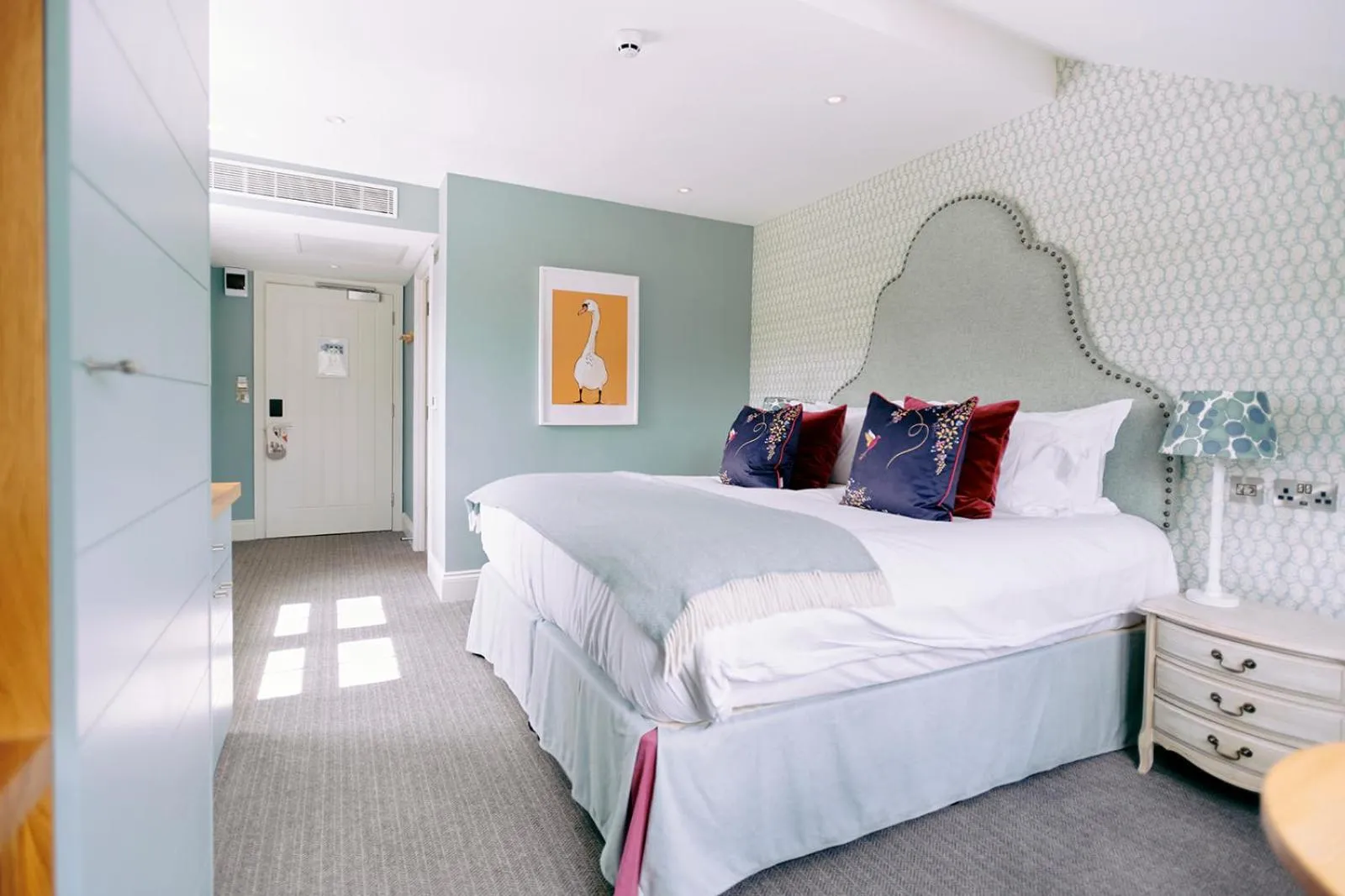 Bed in The Swan Hotel and Spa