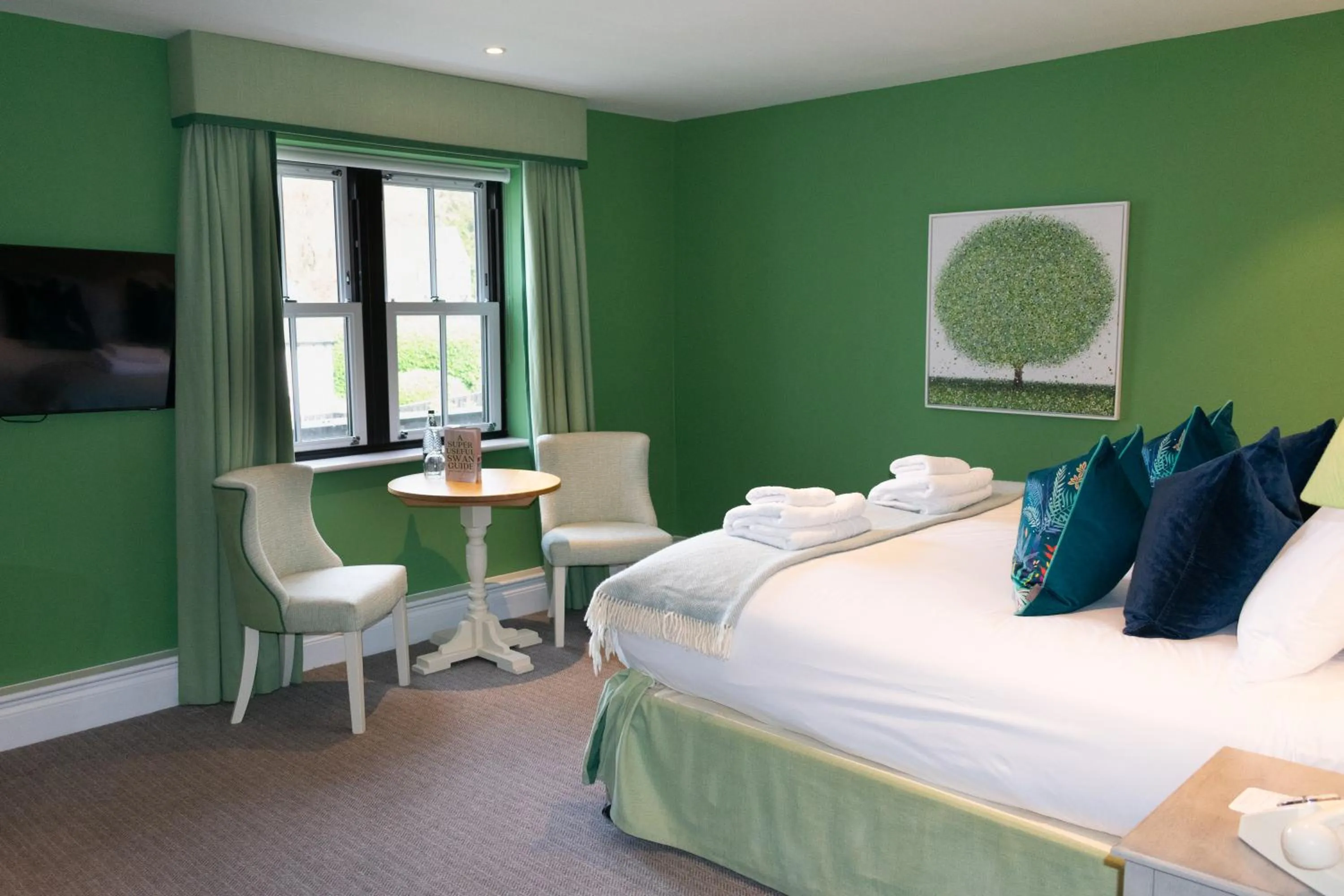 Bed in The Swan Hotel and Spa