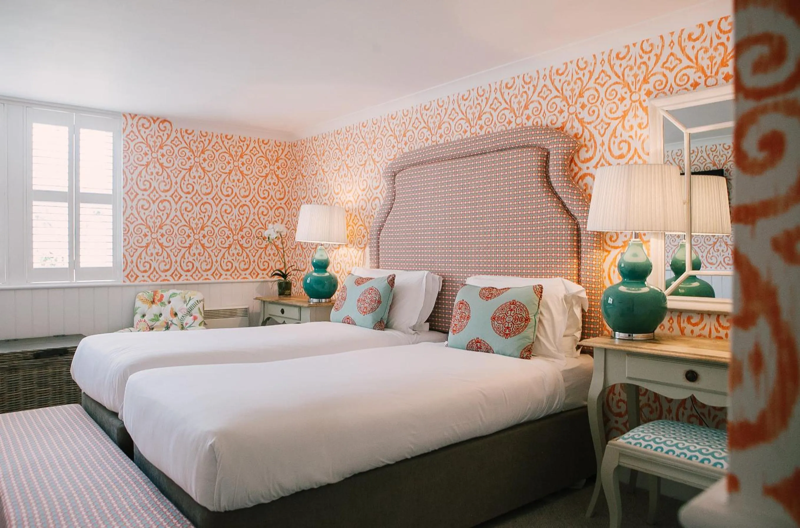 Decorative detail, Bed in The Swan Hotel and Spa