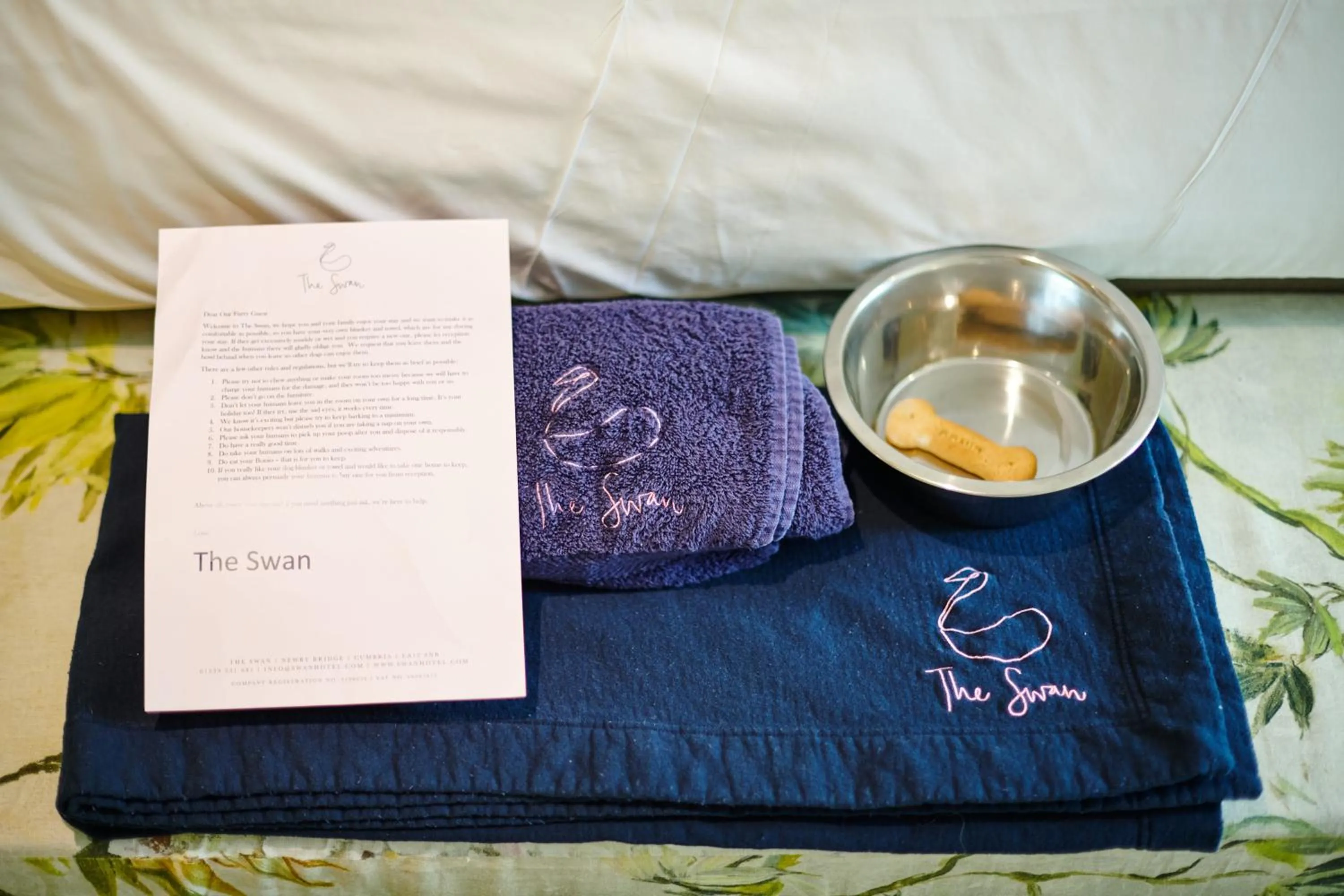 Bed in The Swan Hotel and Spa