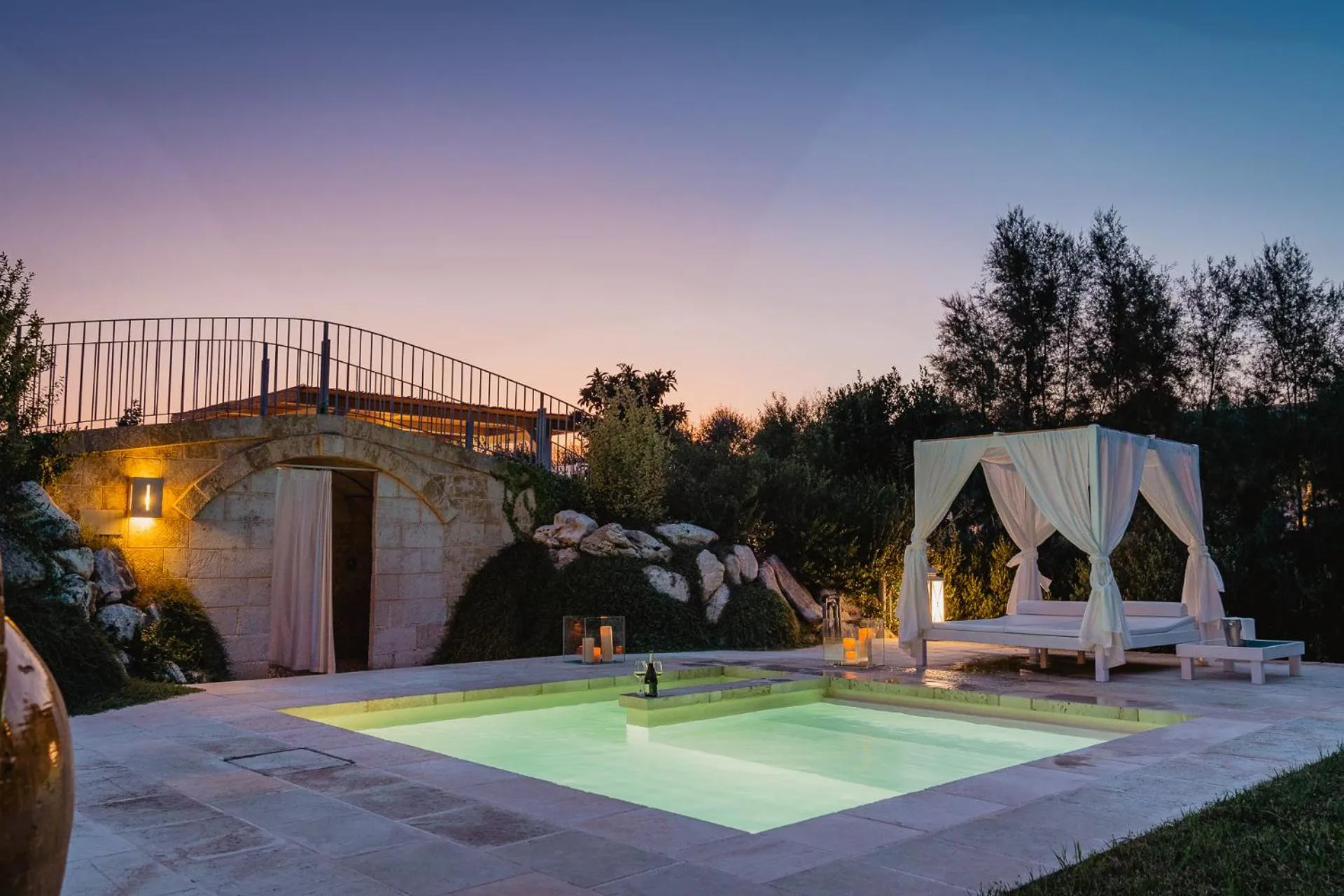 Night in Masseria Muntibianchi AgriResort Restaurant & SPA