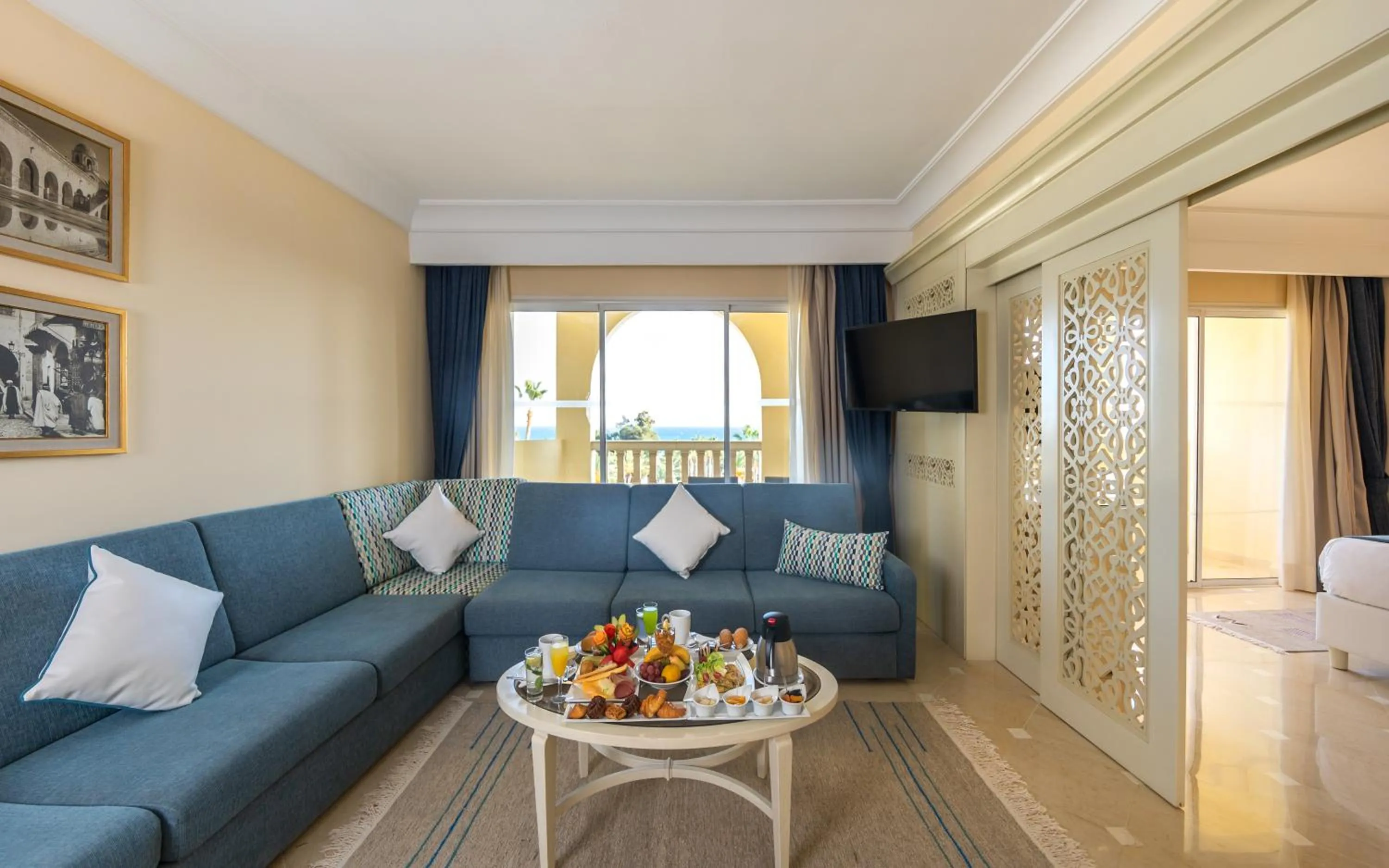 Living room in Steigenberger Marhaba Thalasso Hammamet