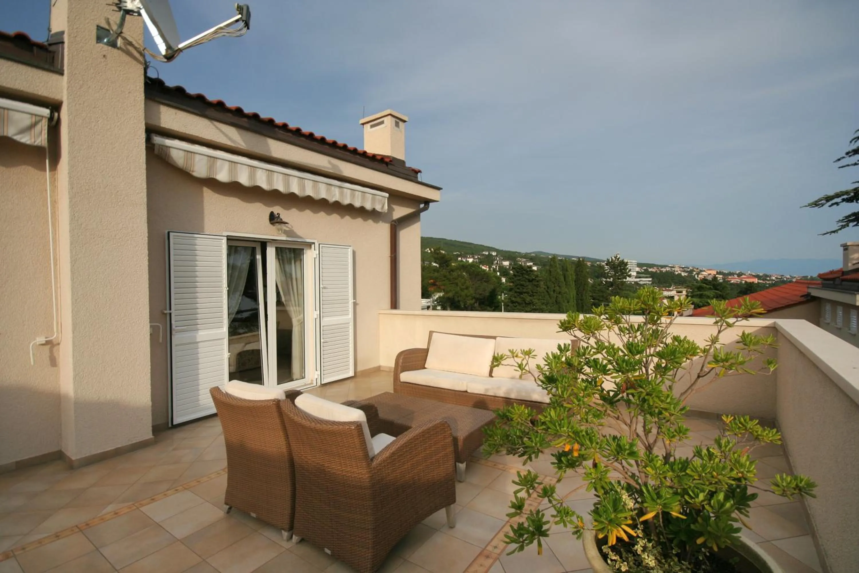 Balcony/Terrace in Hotel Abalone