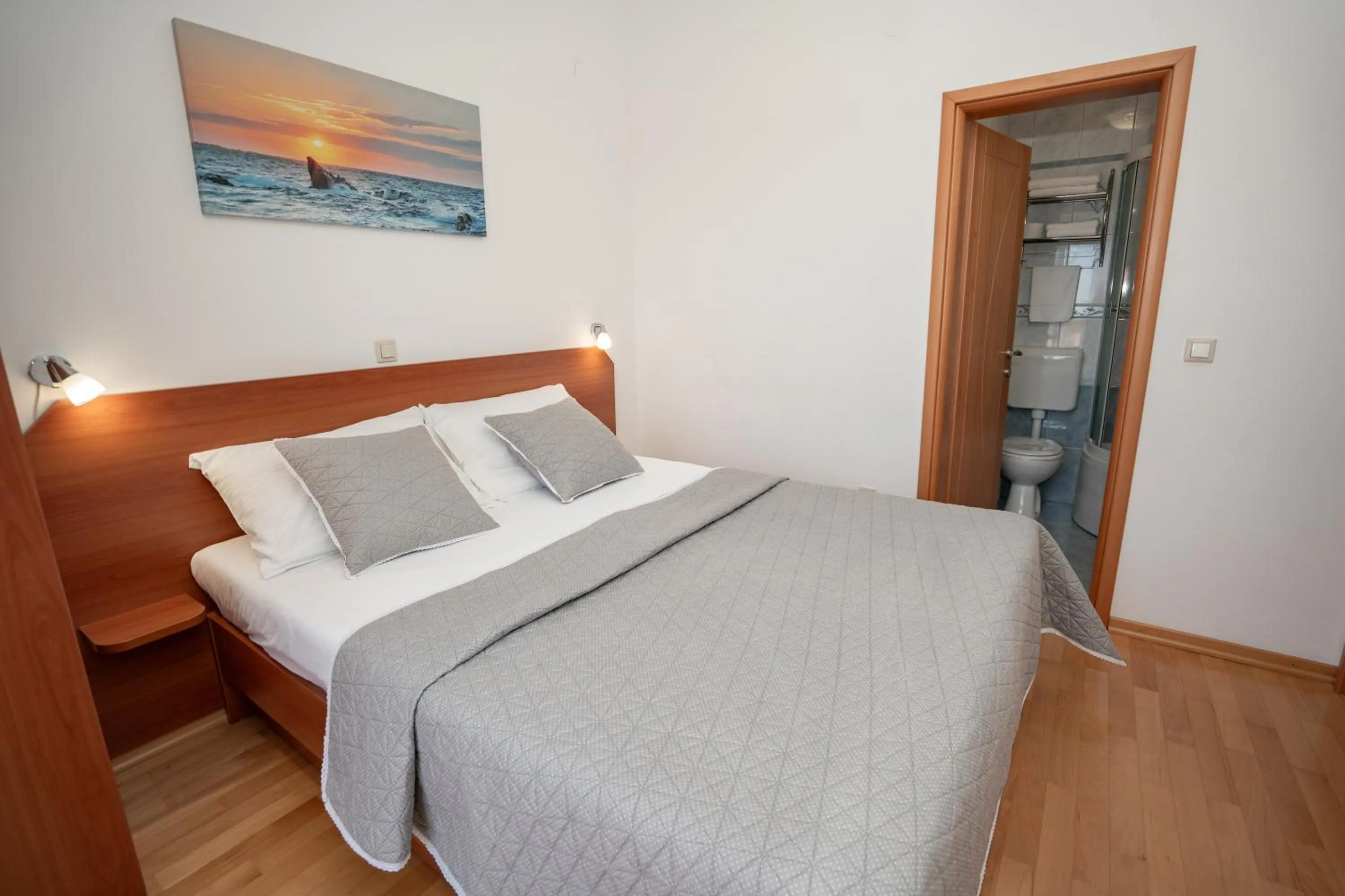 Bedroom, Bed in Pansion Villa Bok