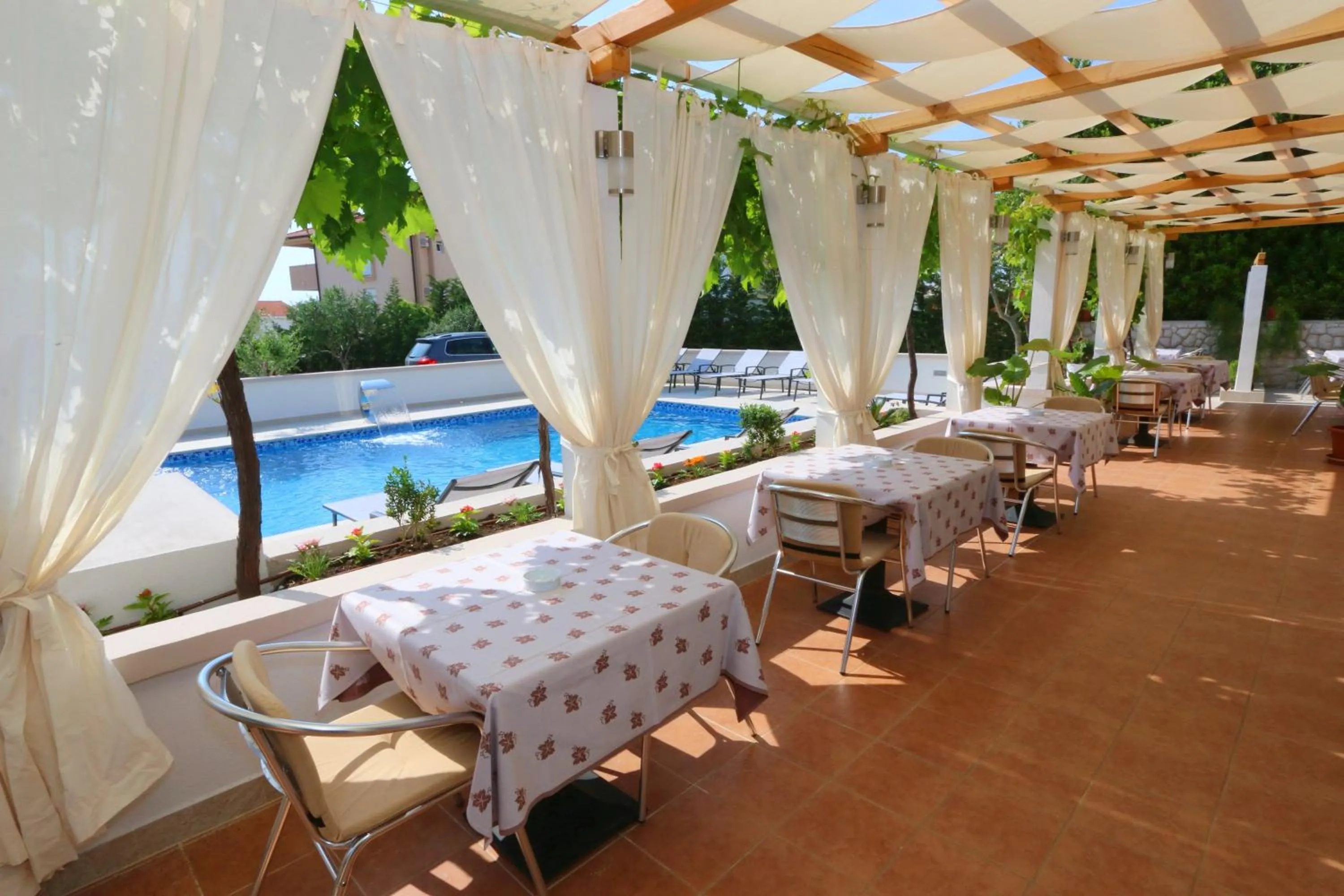 Balcony/Terrace in Pansion Villa Bok